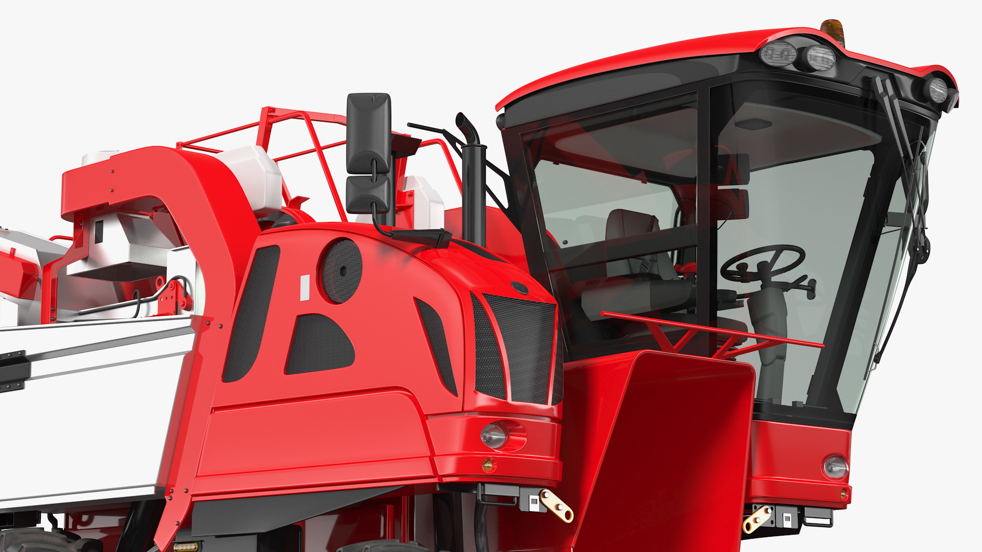 Olive Harvester Rigged 3D