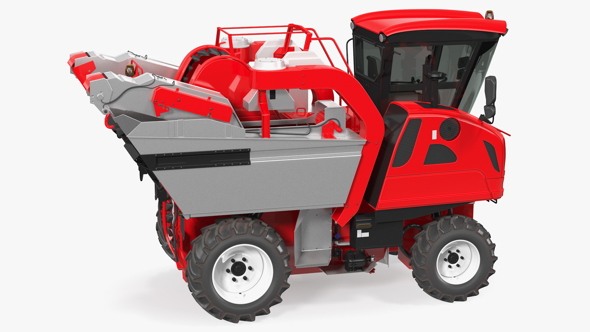Olive Harvester Rigged 3D