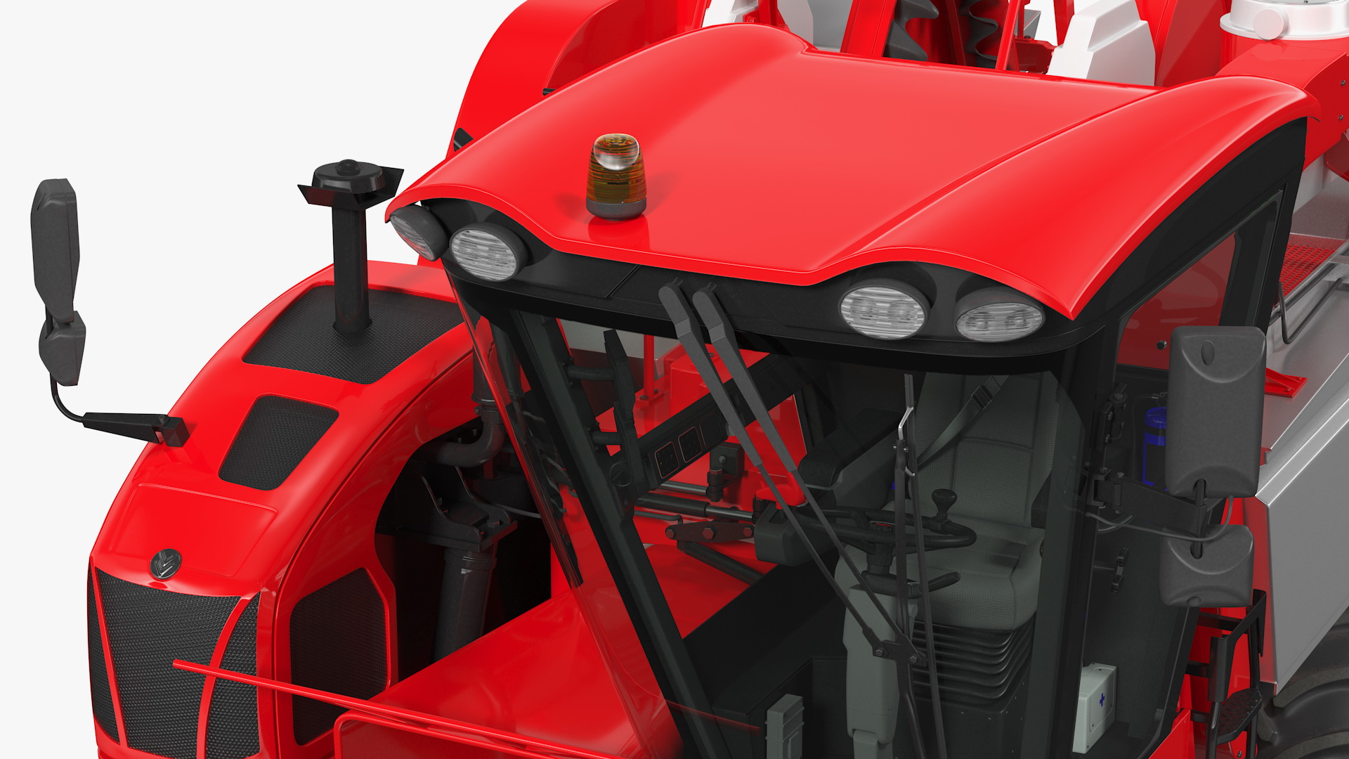 Olive Harvester Rigged 3D