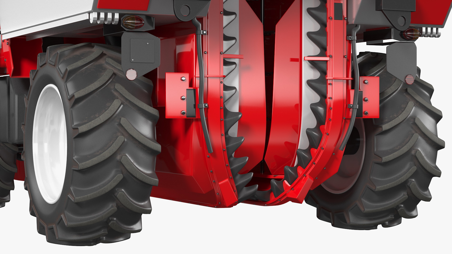 Olive Harvester Rigged 3D