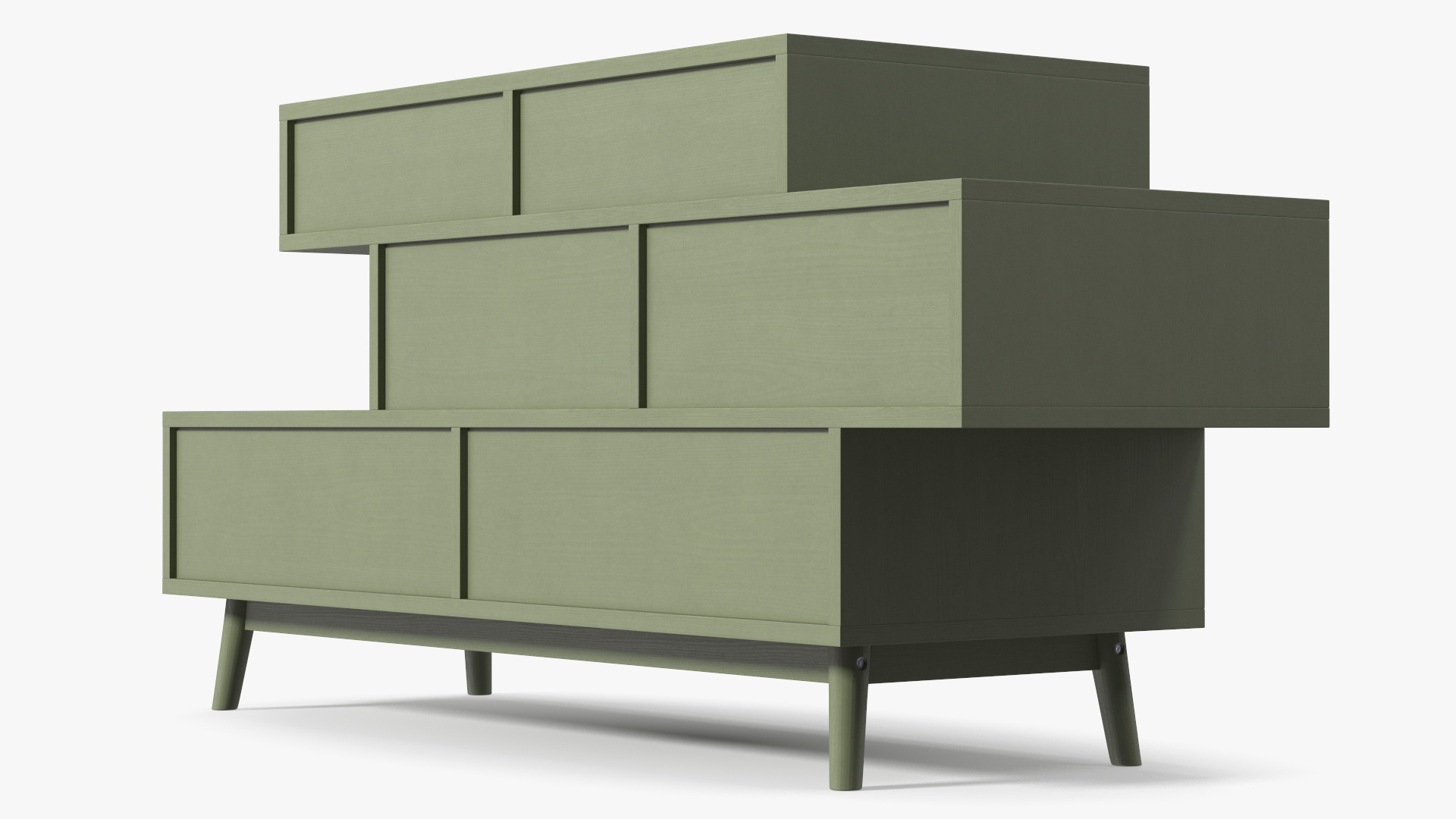 Sideboard Irvine Green 3D