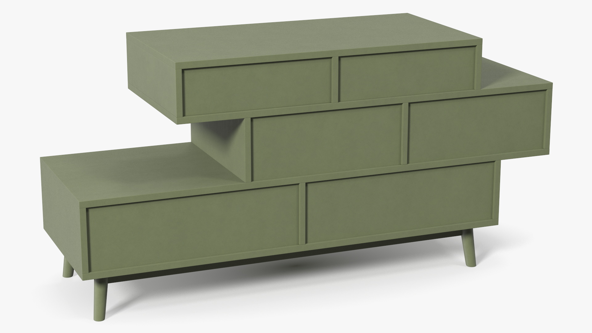 Sideboard Irvine Green 3D