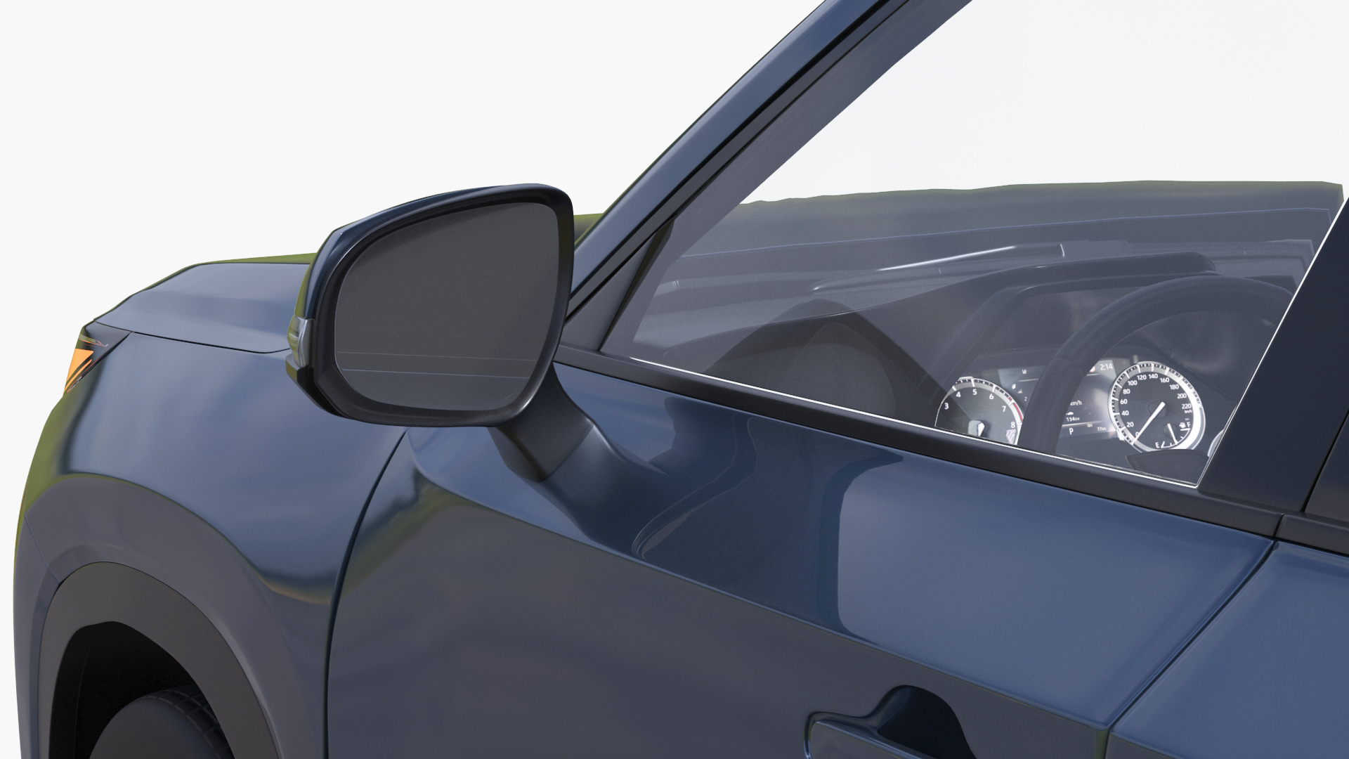 3D Toyota Grand Highlander 2024 model