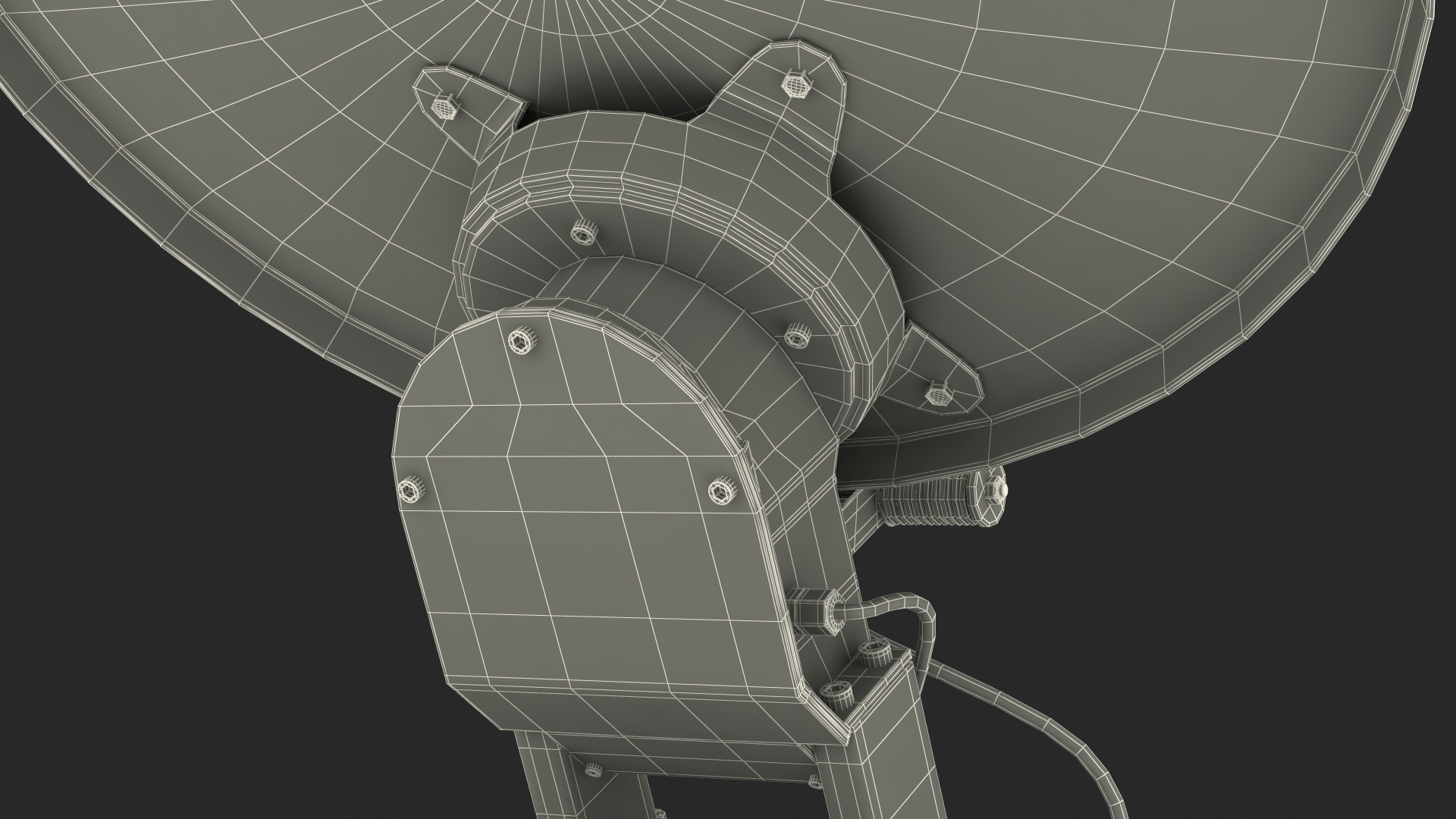 3D Automatic Multi Satellite TV Antenna