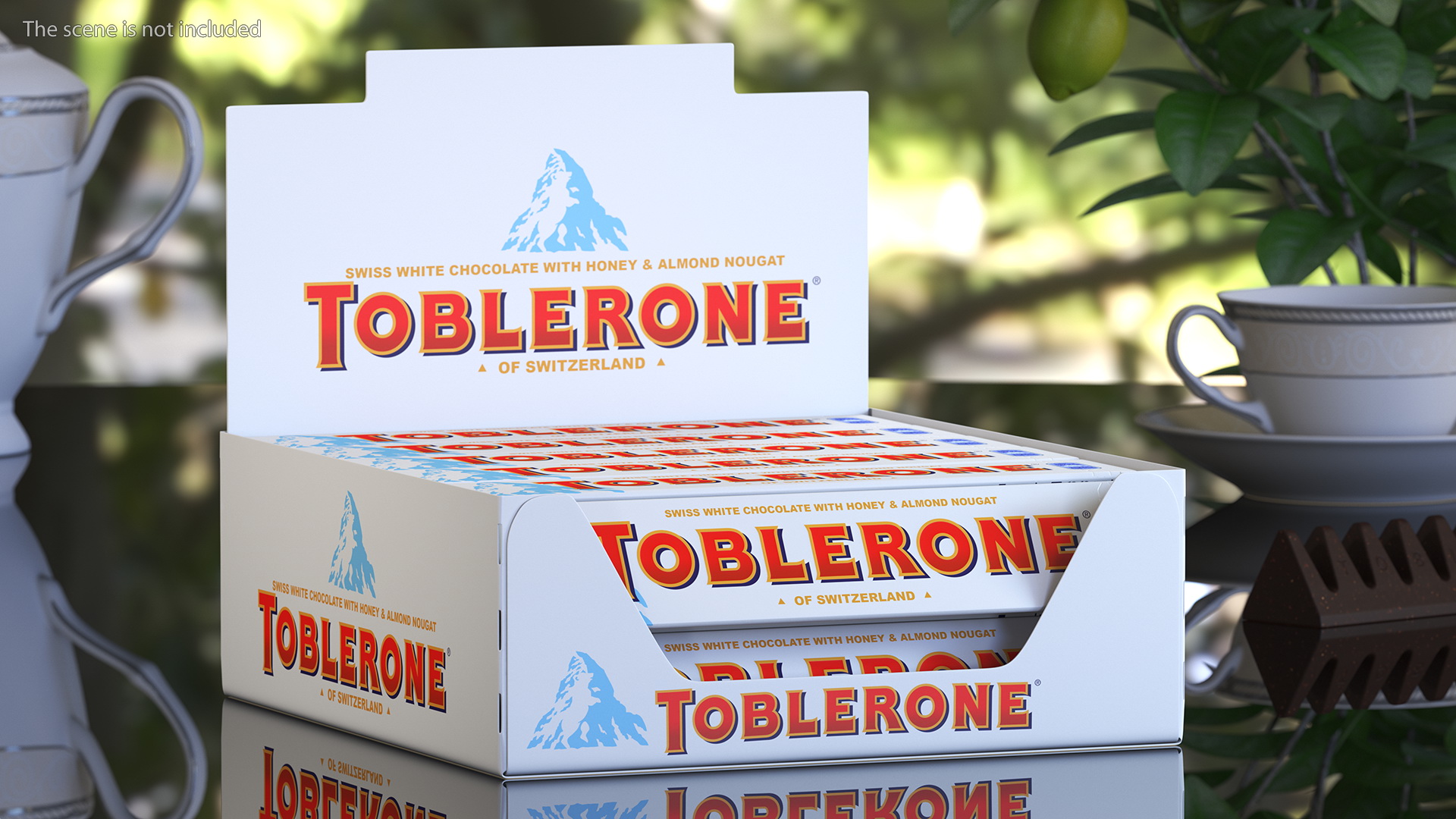 3D model Toblerone White Chocolates Box