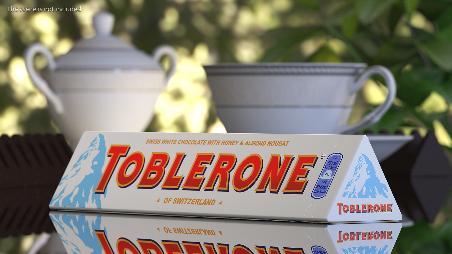 3D model Toblerone White Chocolates Box