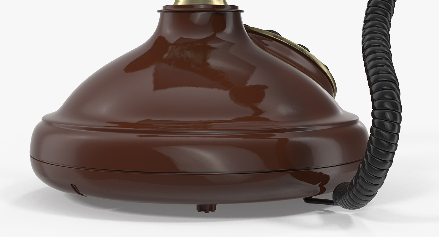 3D model Old Telephone With Rotary Dial
