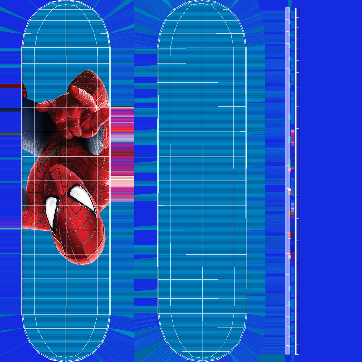 Classic Skateboard Spider-Man 3D model