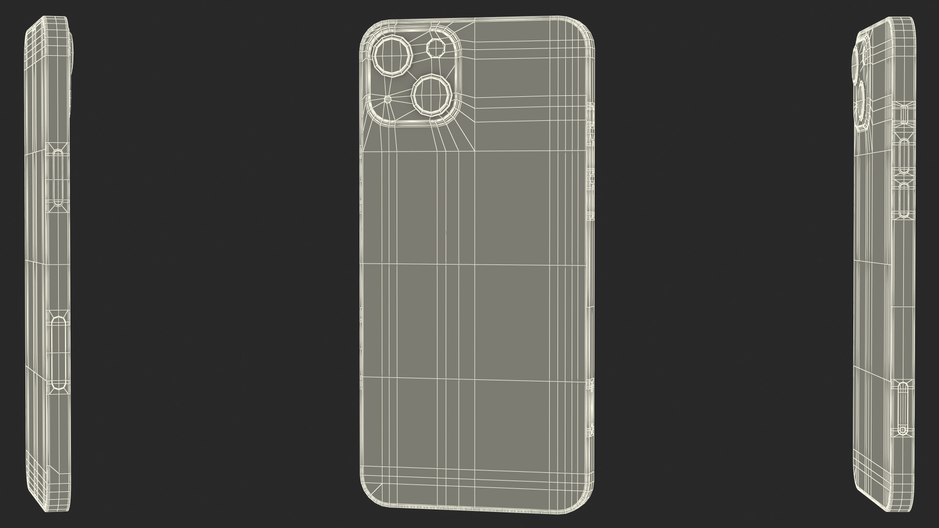 3D model Apple iPhone 14 Plus Blue