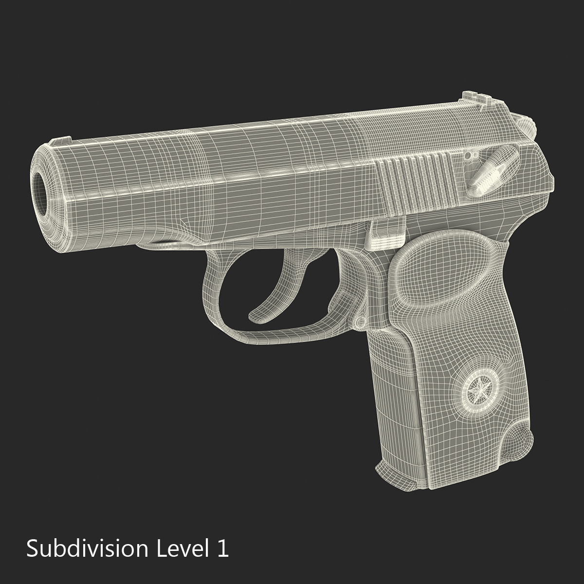 Makarov PM Pistol 3D
