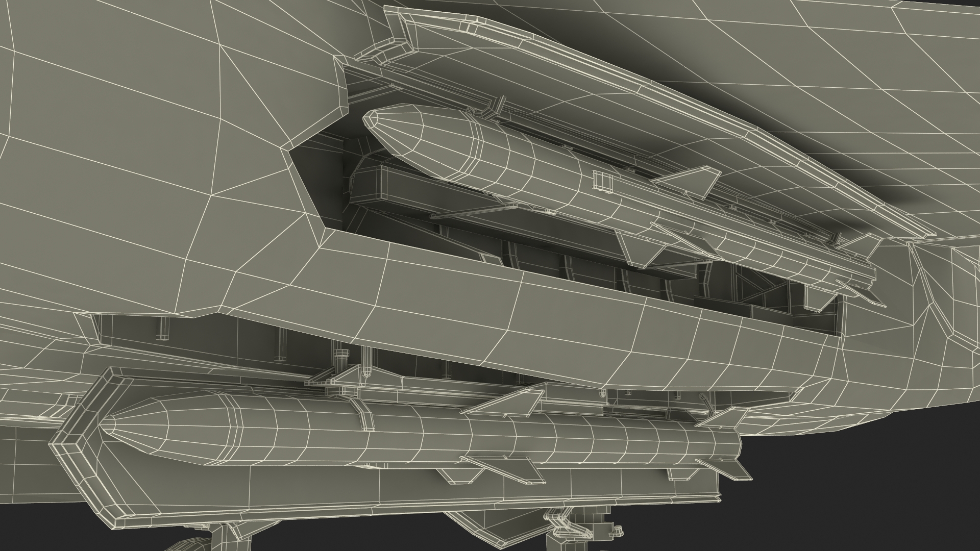Multirole Strike Fighter 3D model
