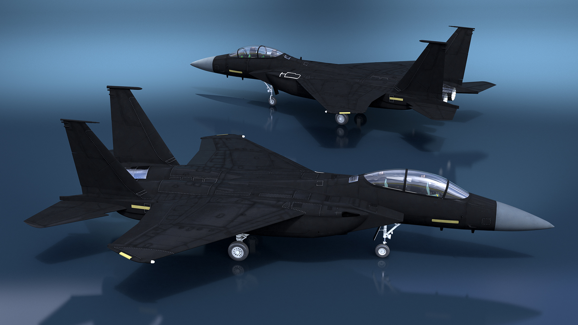 Multirole Strike Fighter 3D model