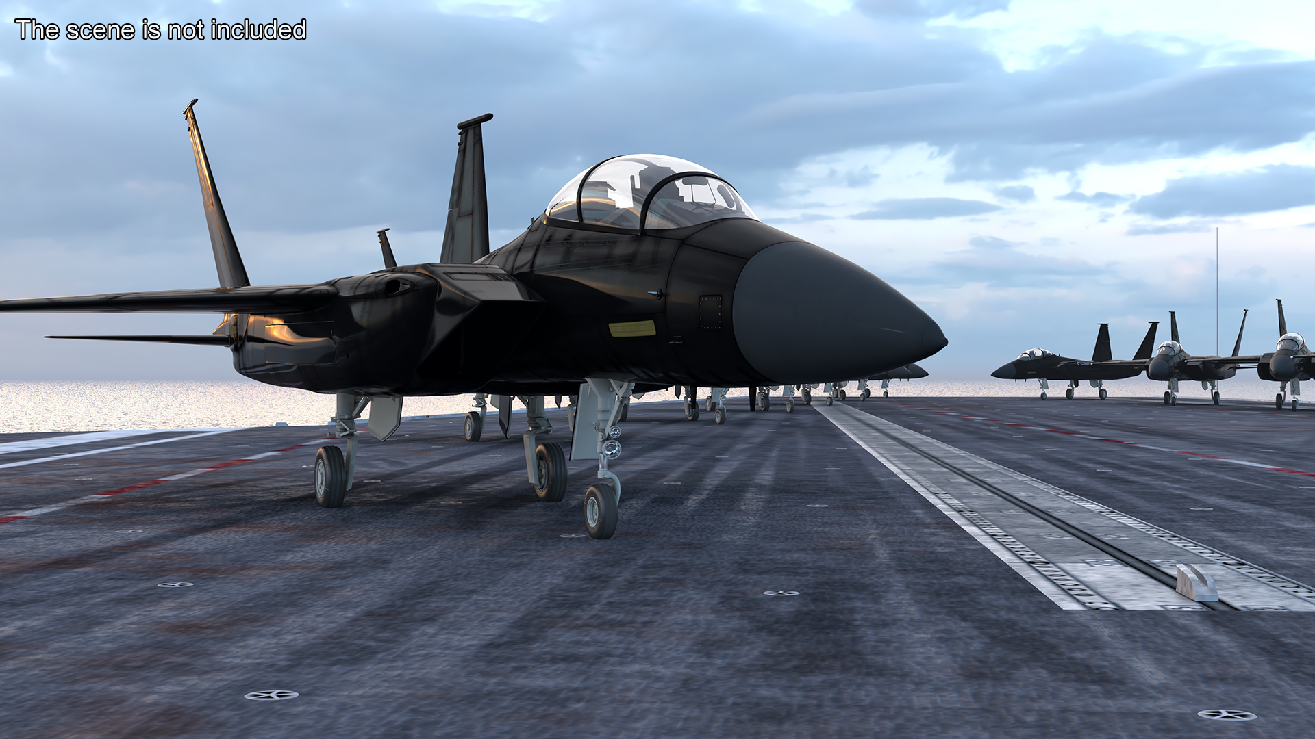 Multirole Strike Fighter 3D model