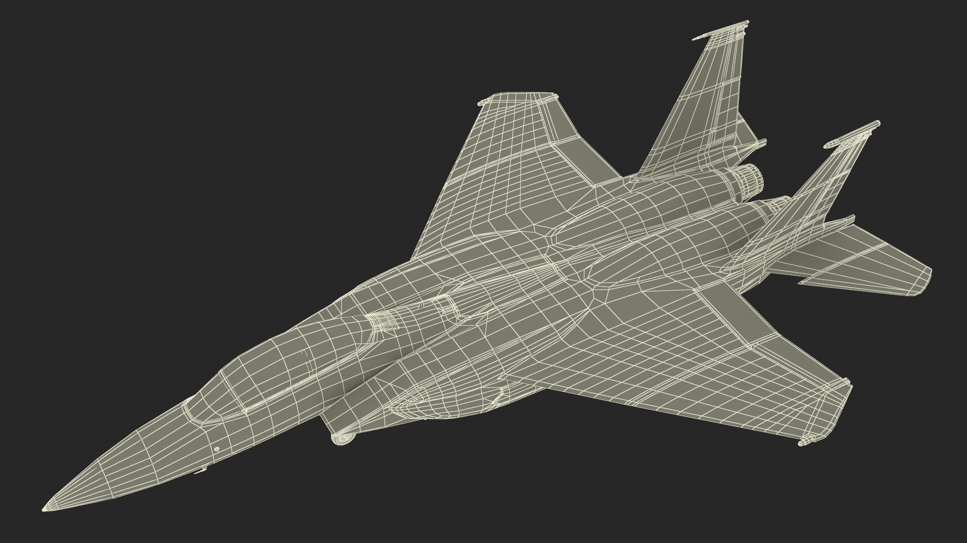 Multirole Strike Fighter 3D model