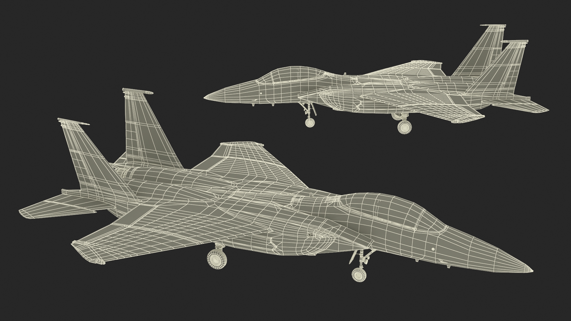 Multirole Strike Fighter 3D model