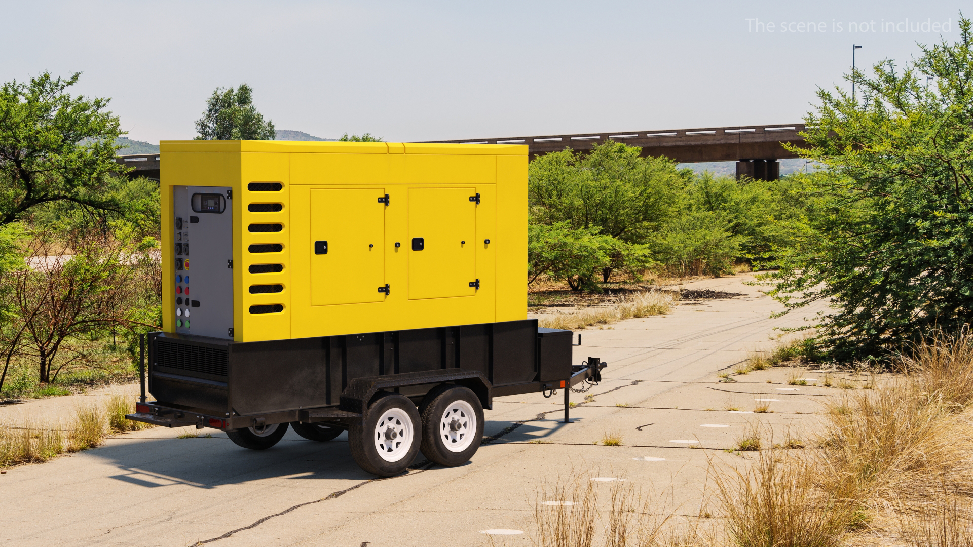 3D Big Mobile Generator Generic model