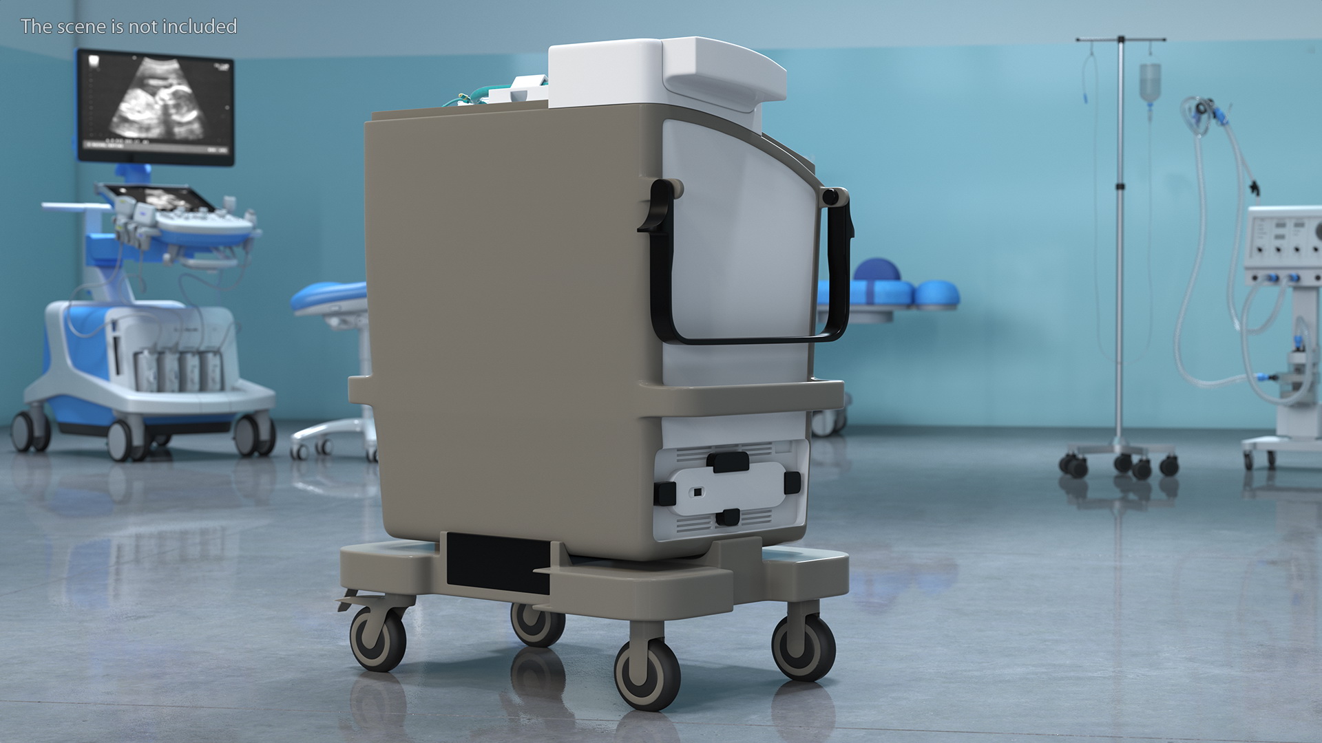 3D Organ Care System with Heart model