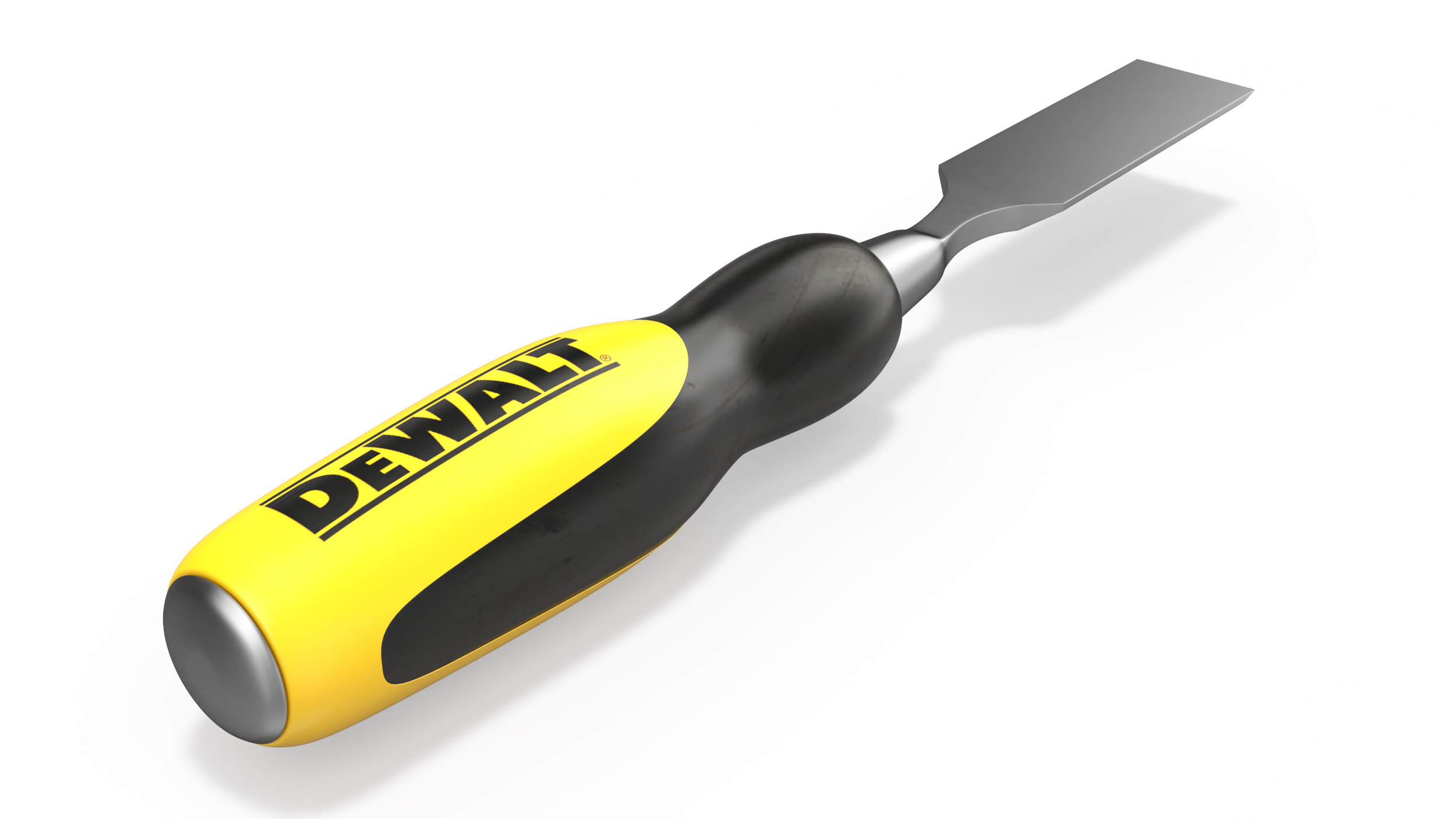 3D Wood Chisel Dewalt model