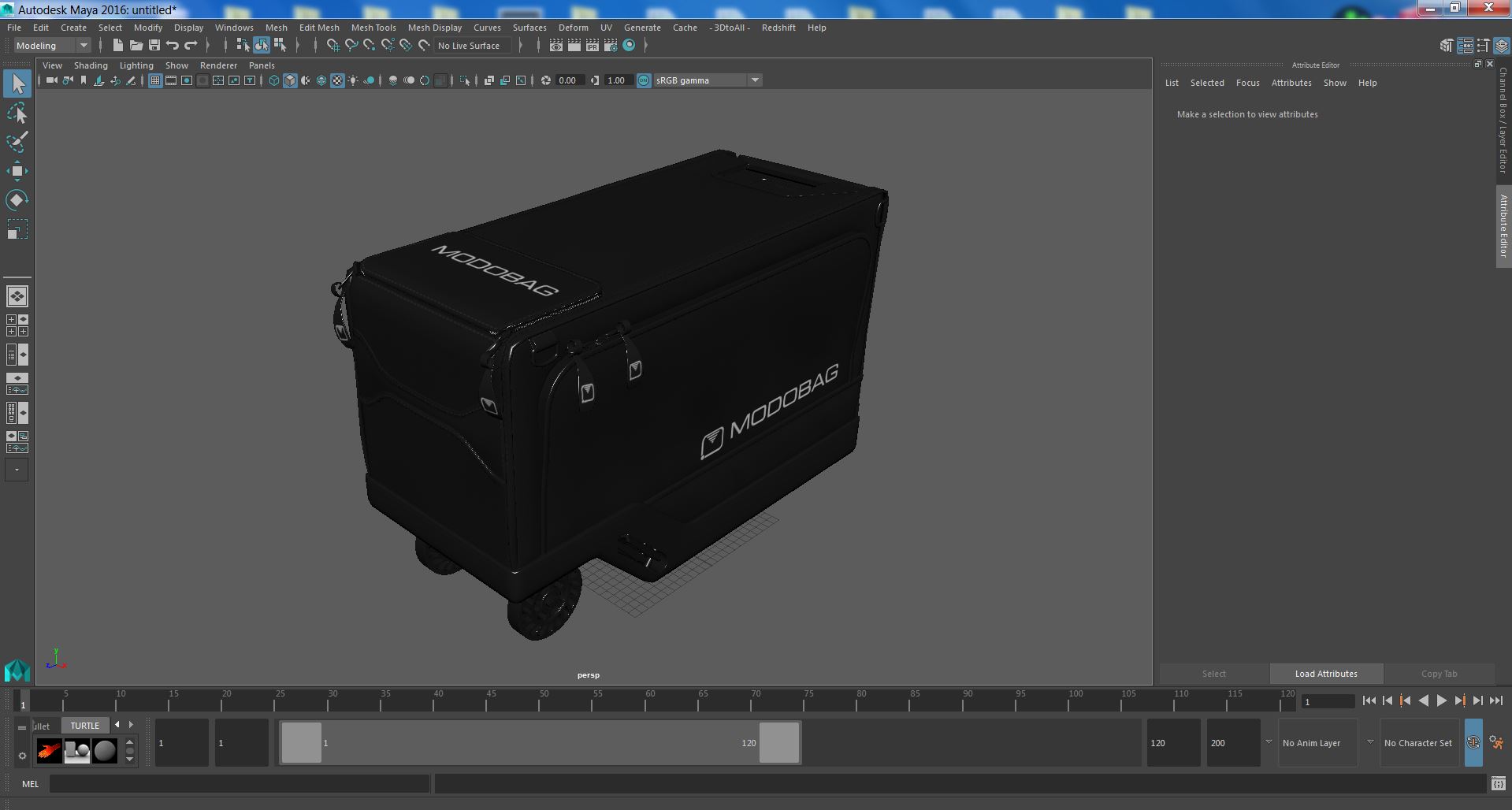 3D Modobag Motorized Suitcase