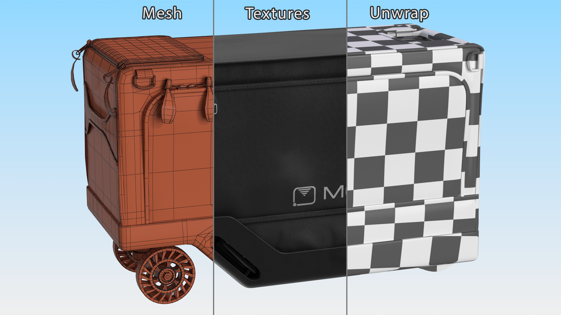 3D Modobag Motorized Suitcase