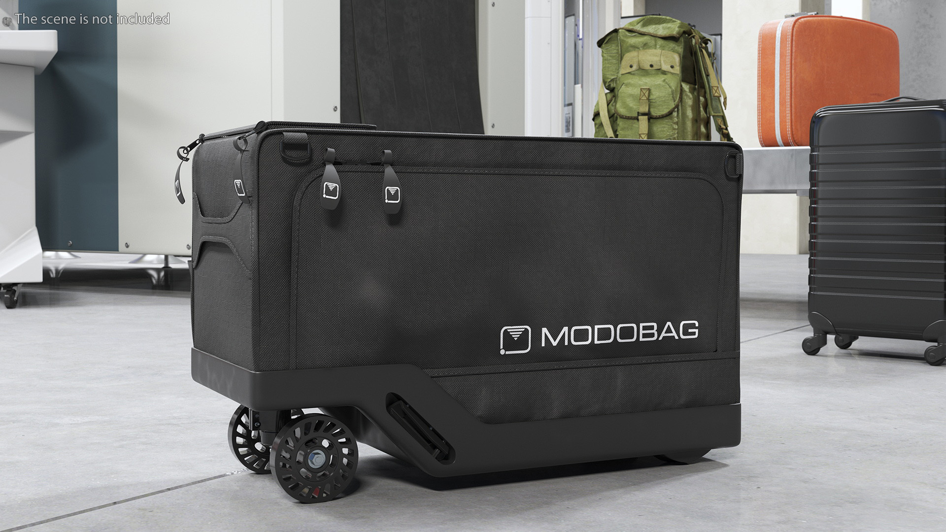3D Modobag Motorized Suitcase