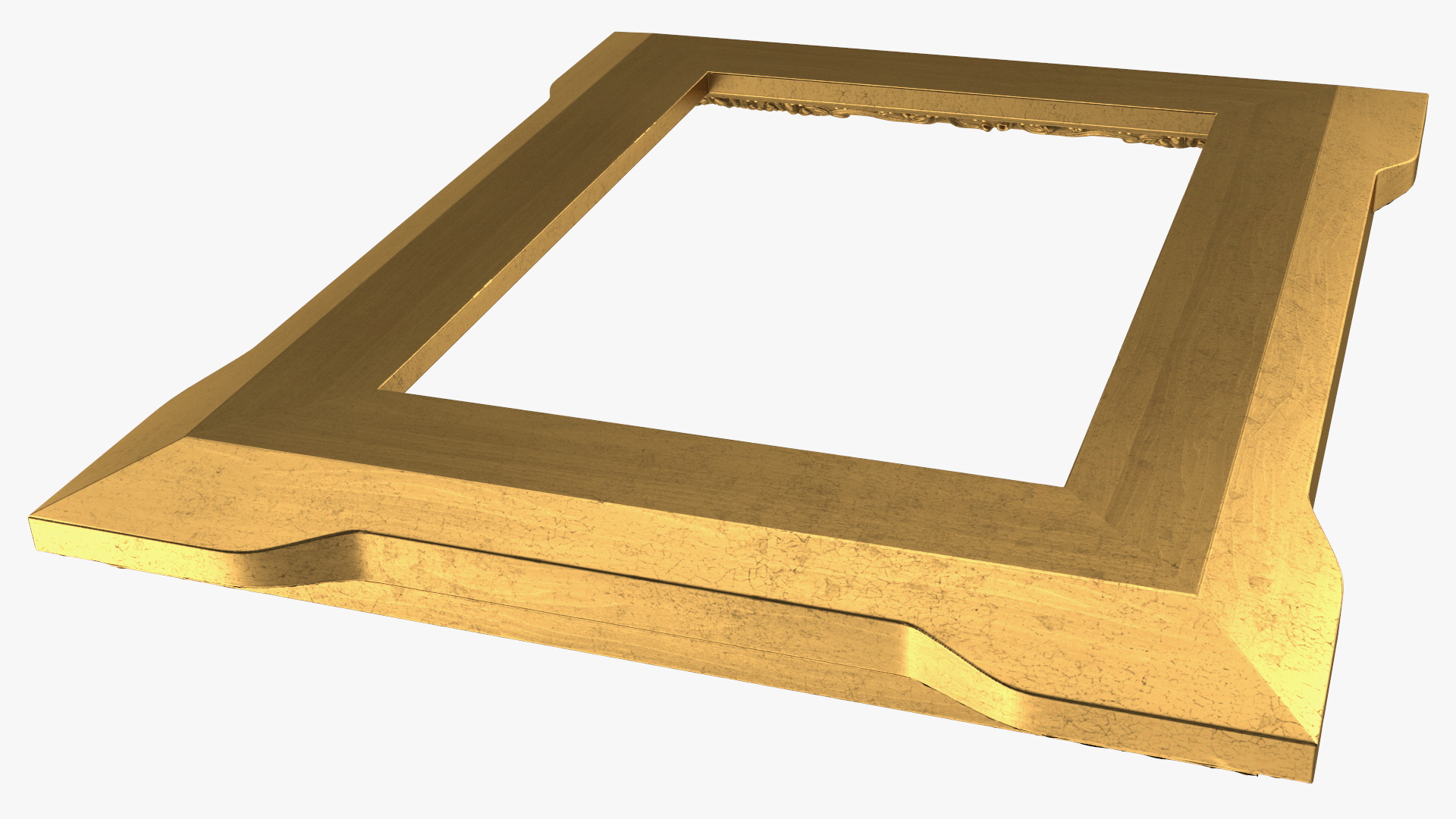 3D Classic Ornate Picture Frame model