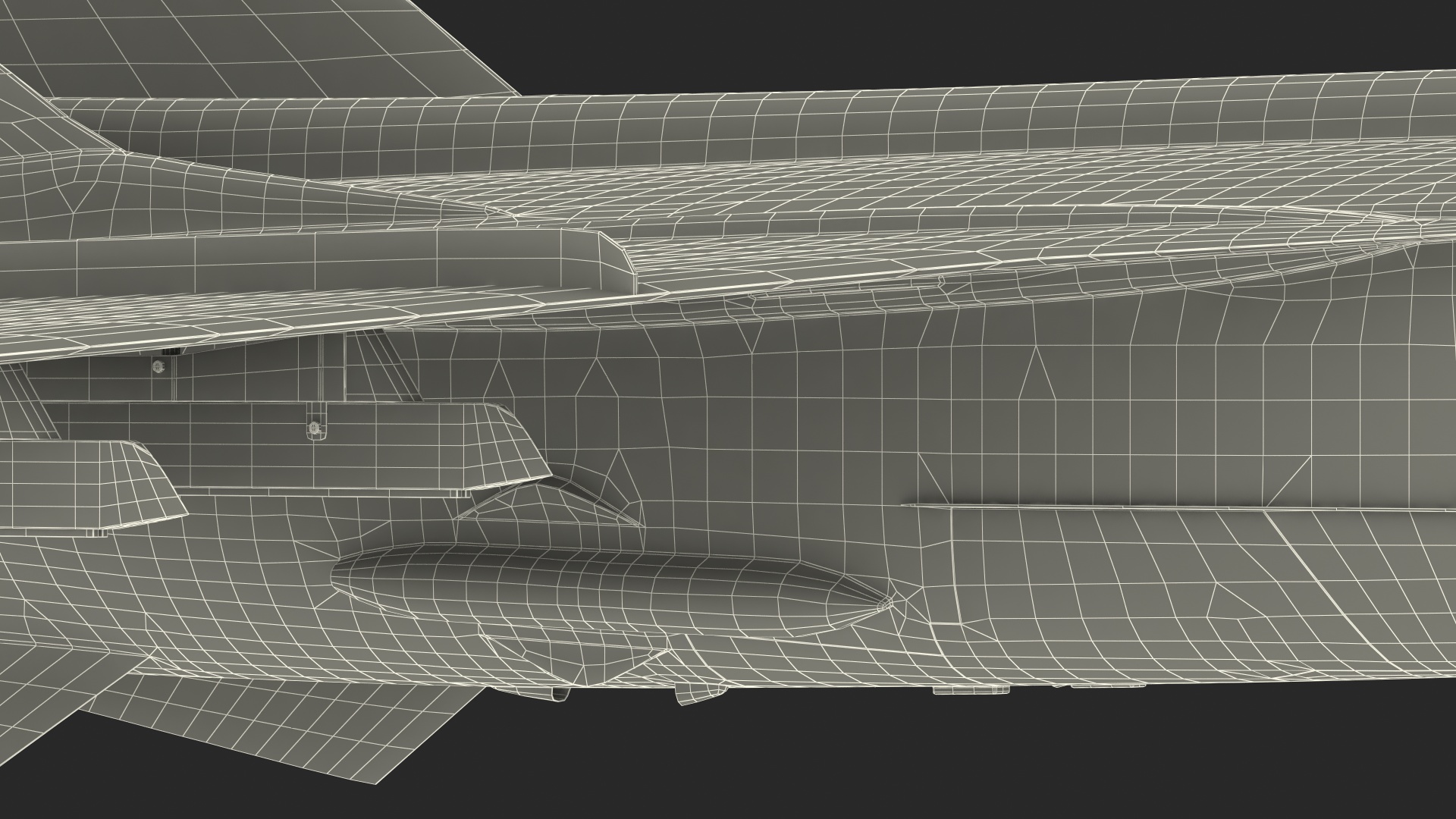 3D Mikoyan MiG-31 Supersonic Interceptor Aircraft Flight model
