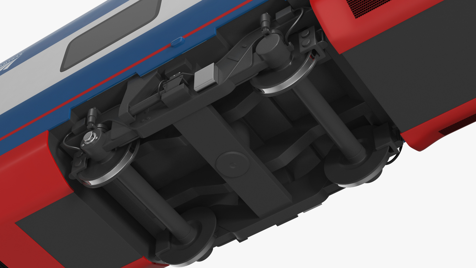 Amtrak Alstom Avelia Liberty Train 3D model