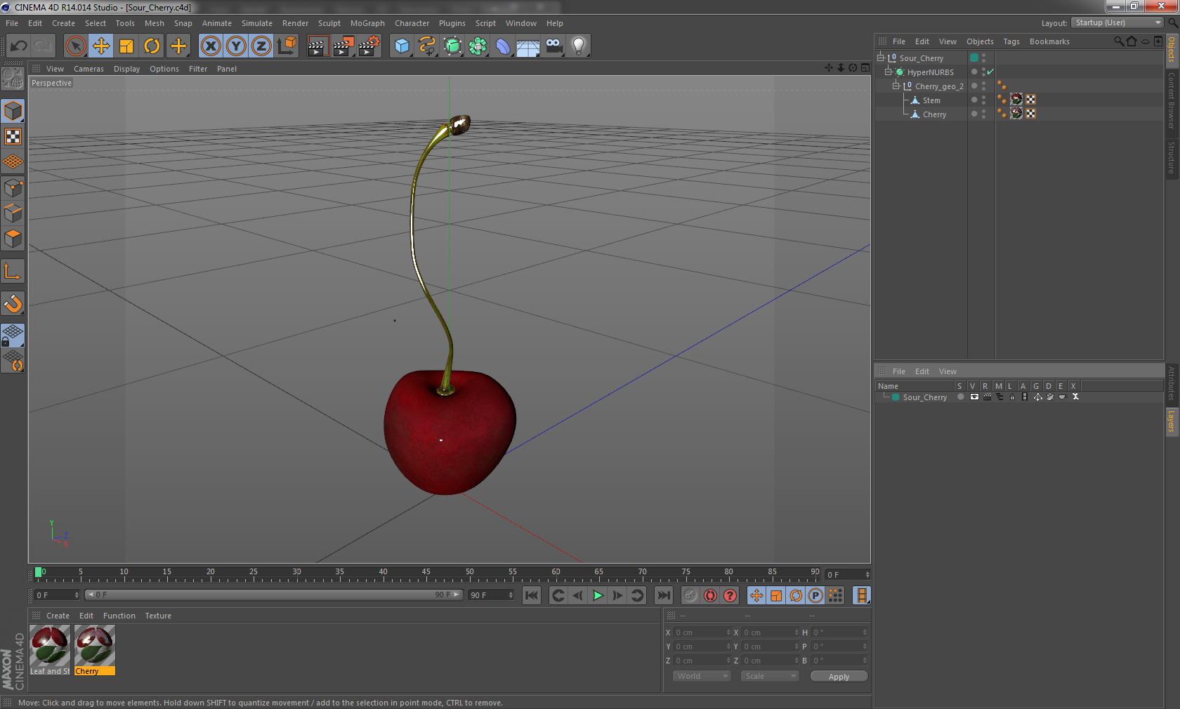 3D Sour Cherry