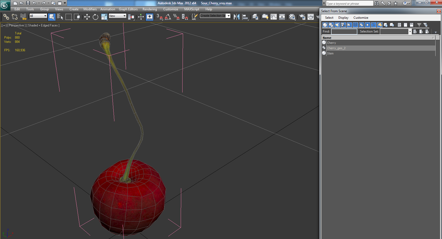 3D Sour Cherry