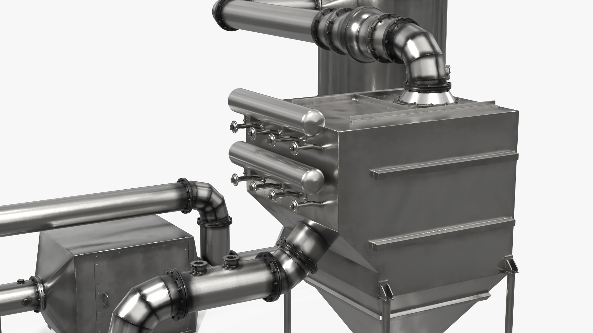 Chemical Processing Fluid Bed Dryer Simplified, view 6