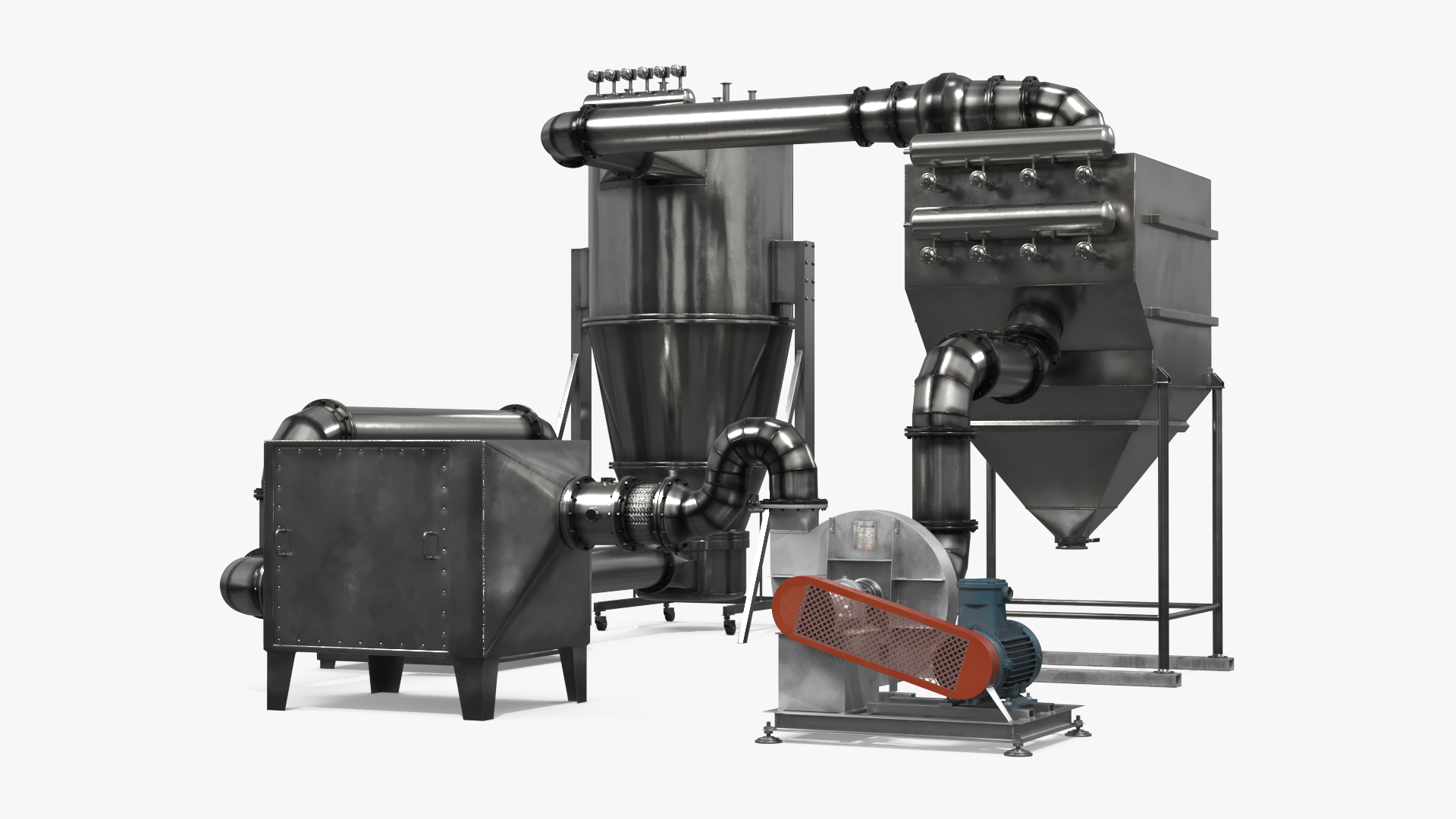 Chemical Processing Fluid Bed Dryer Simplified