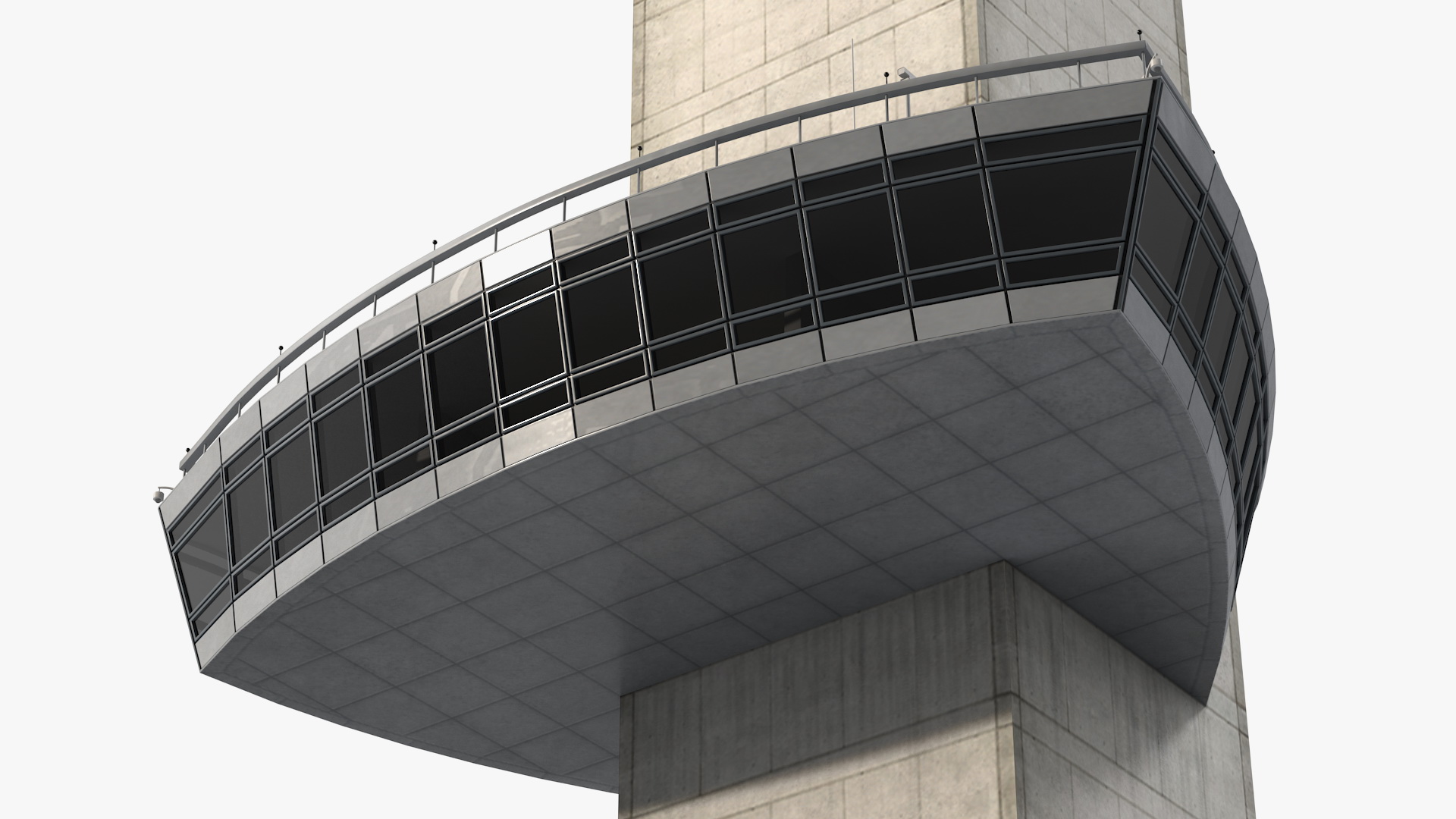 3D model Air Traffic Control Tower