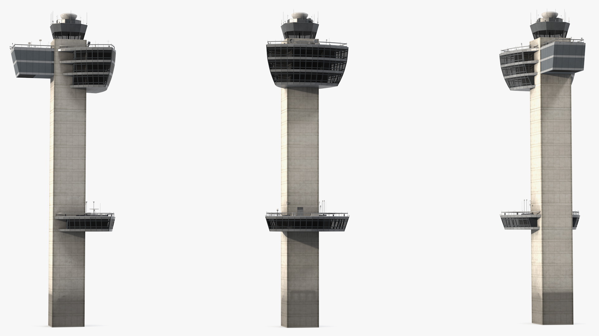 3D model Air Traffic Control Tower