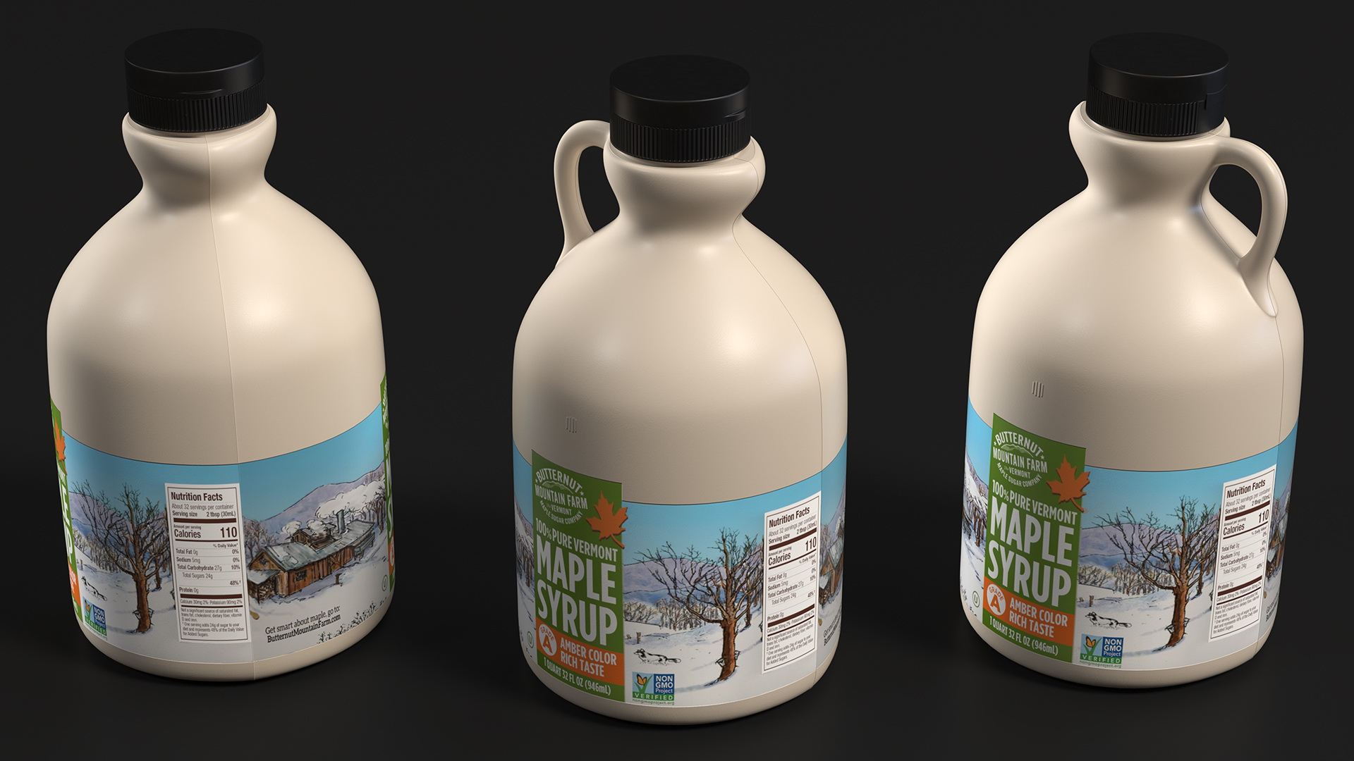 Vermont Pure Maple Syrup 3D model