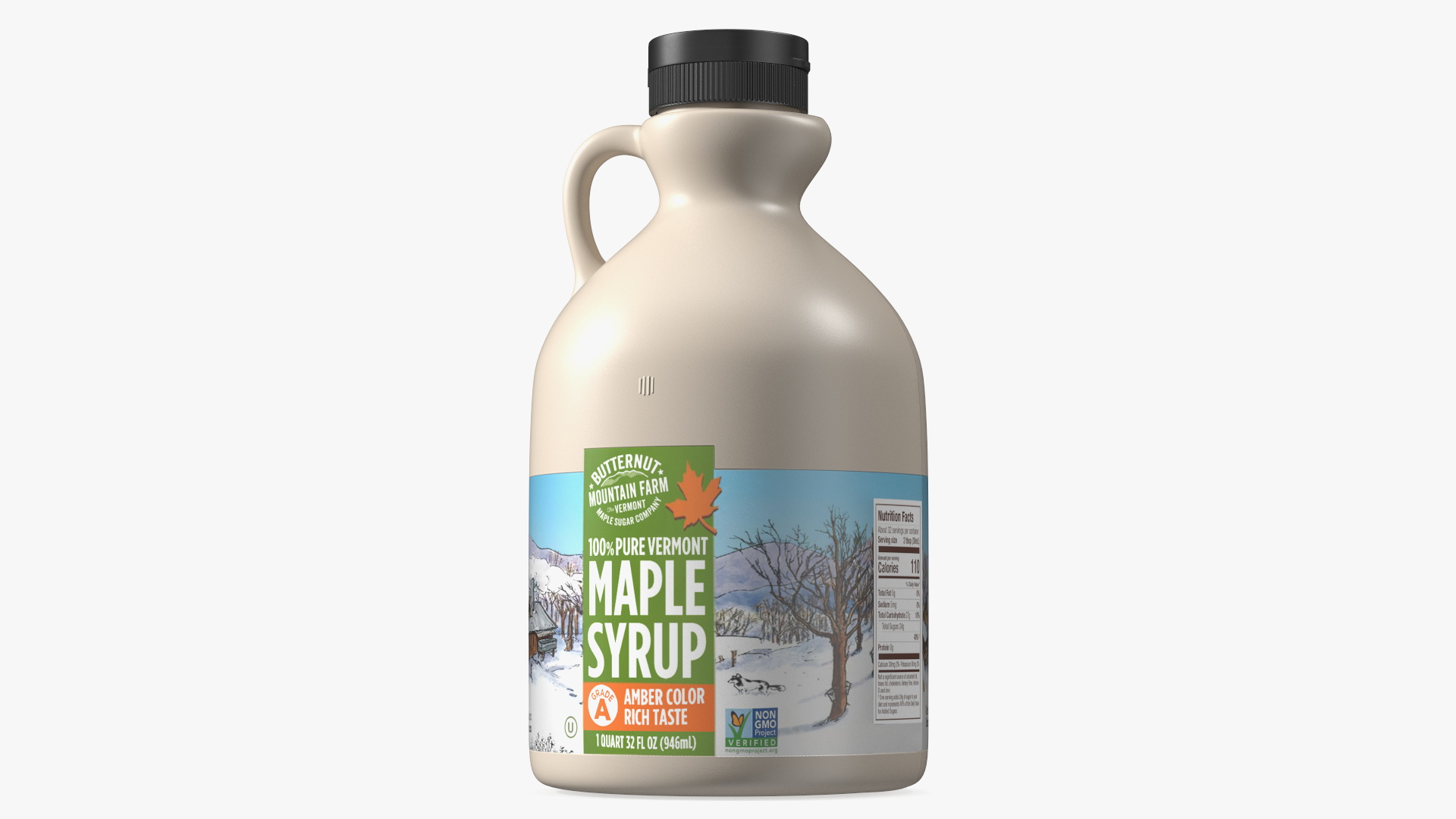 Vermont Pure Maple Syrup 3D model
