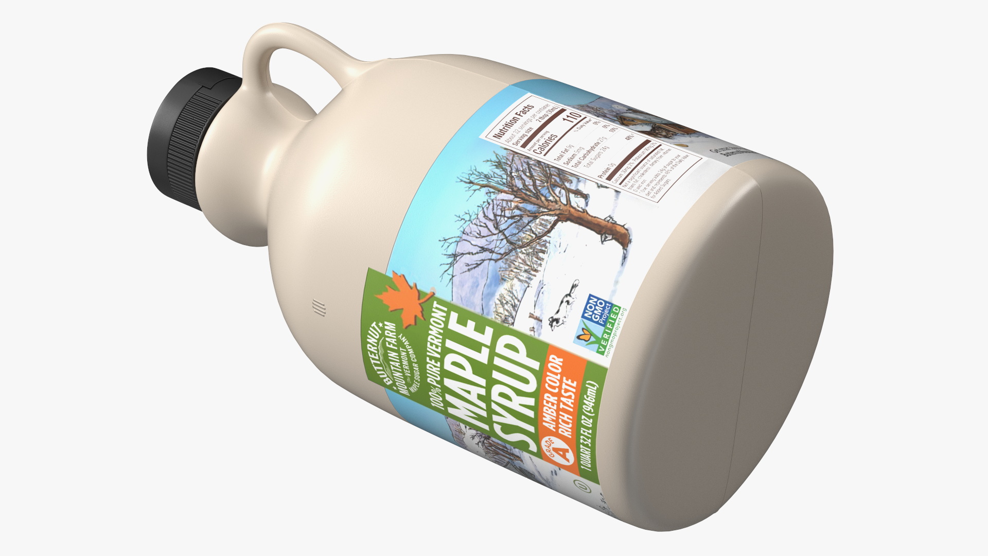 Vermont Pure Maple Syrup 3D model