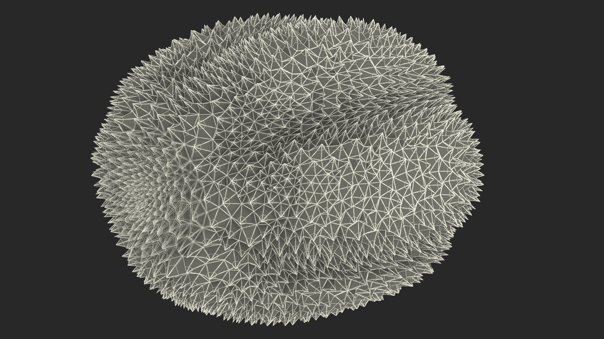 Ripe Durian Fruit 3D