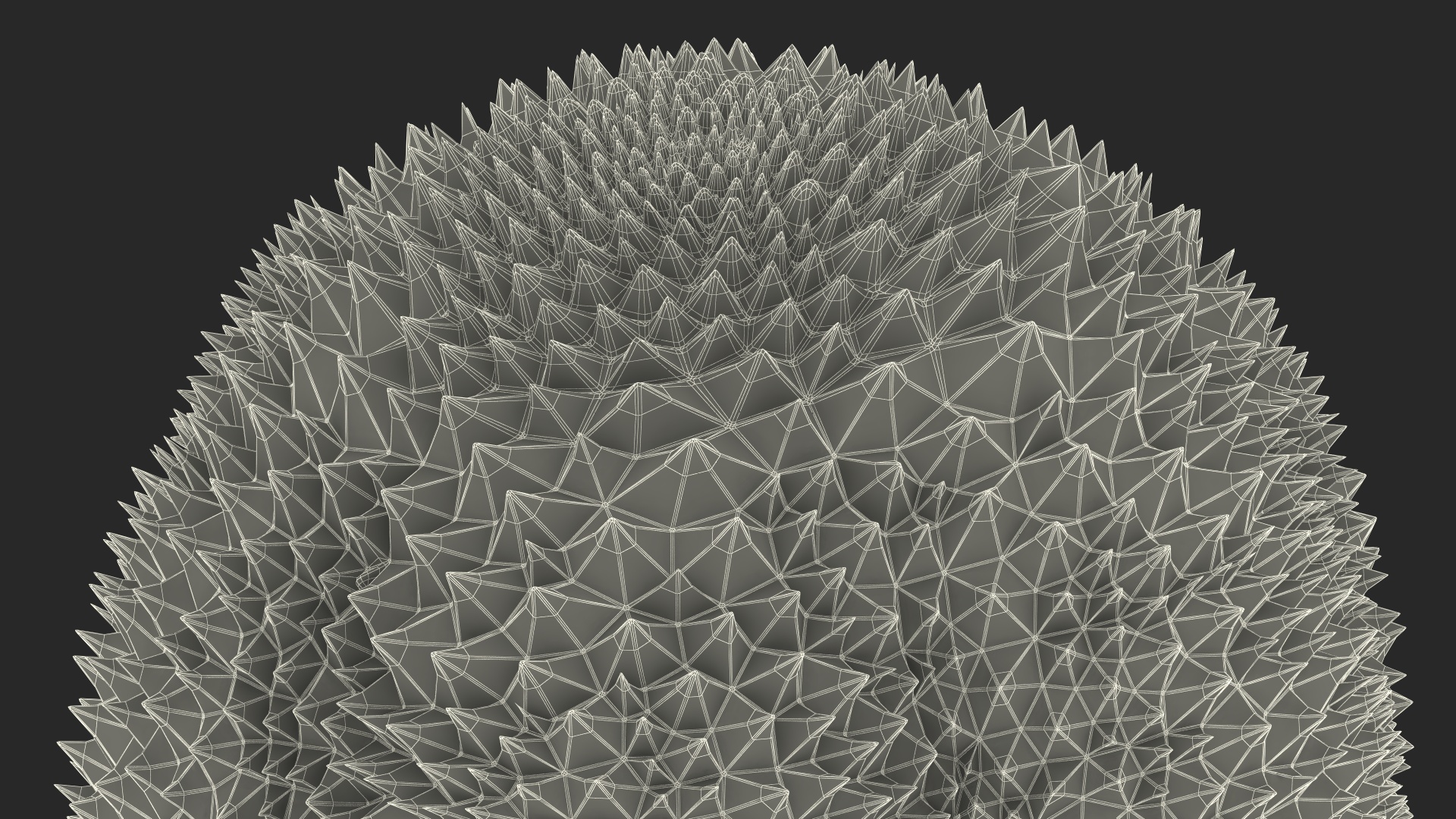 Ripe Durian Fruit 3D