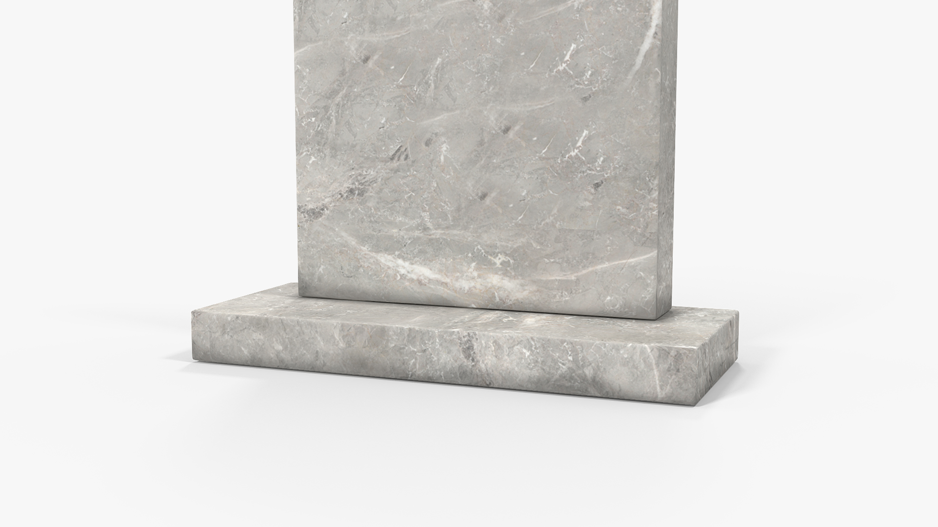 Marble Gravestone 3D
