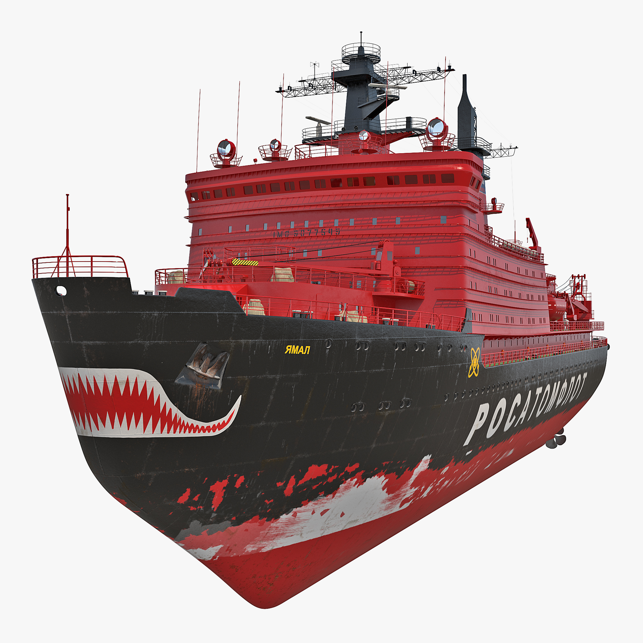 Nuclear Powered Icebreaker Yamal, view 3