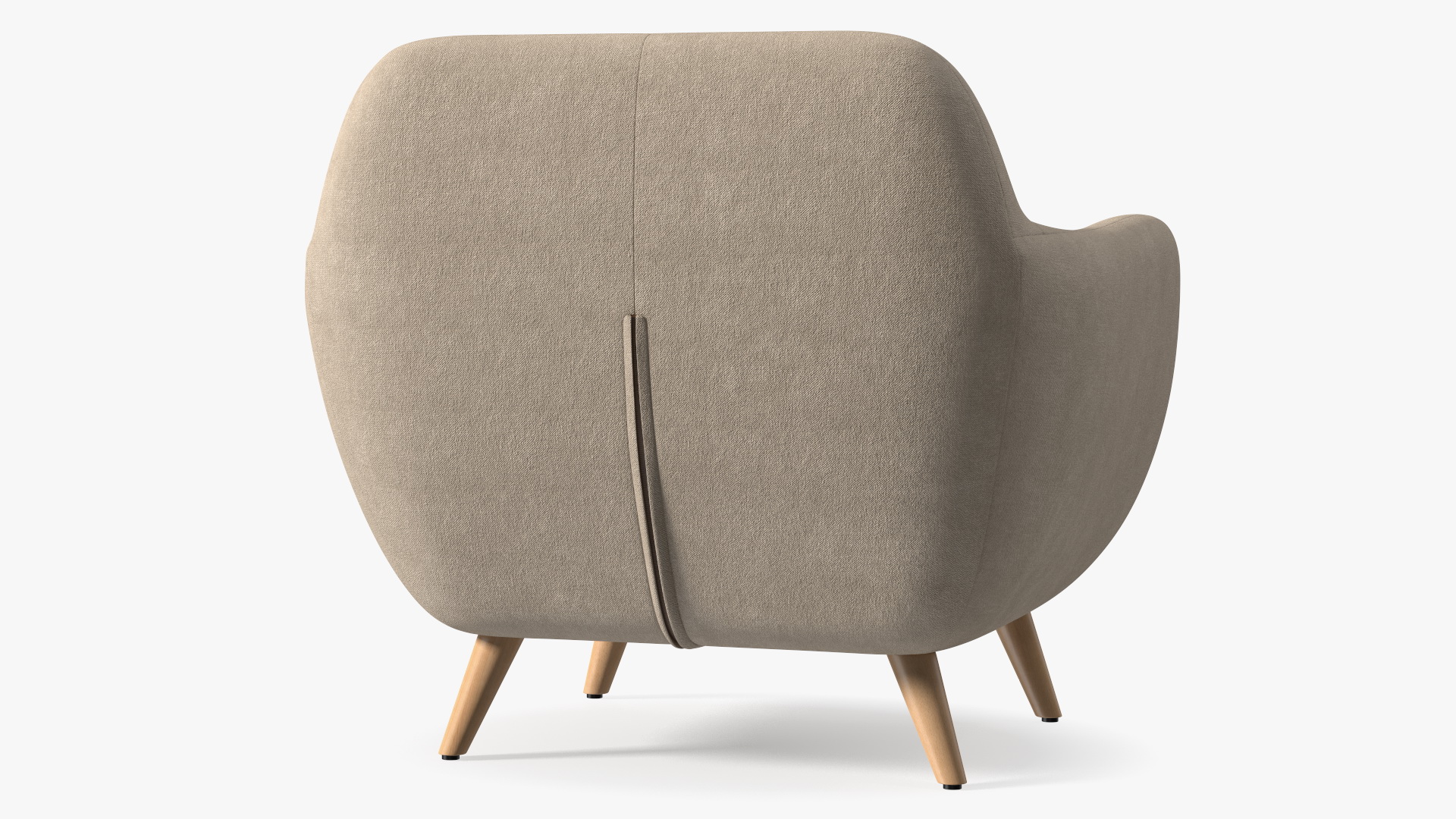 3D Loa Armchair Beige model