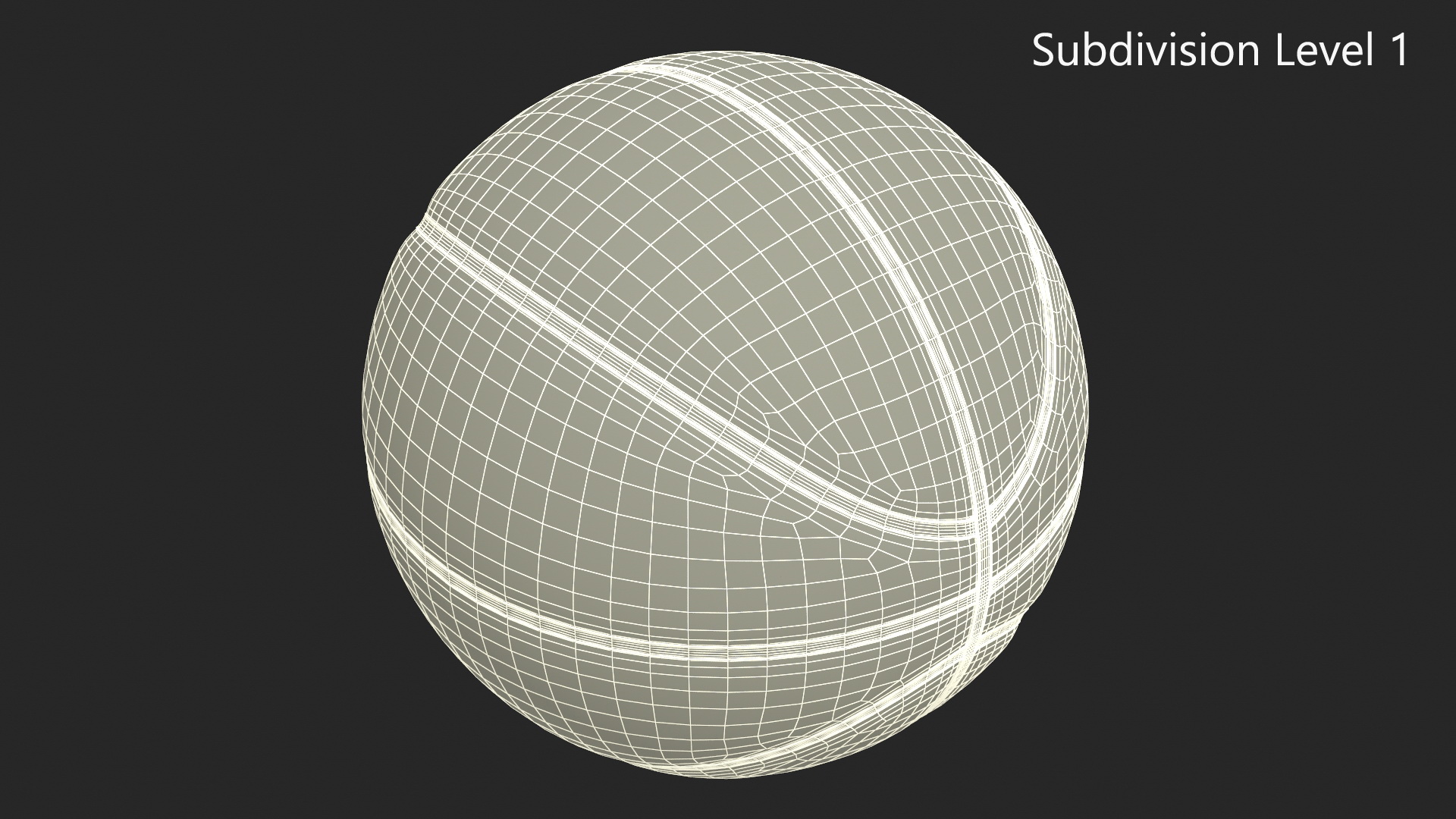 3D Used Official NBA Game Basketball model