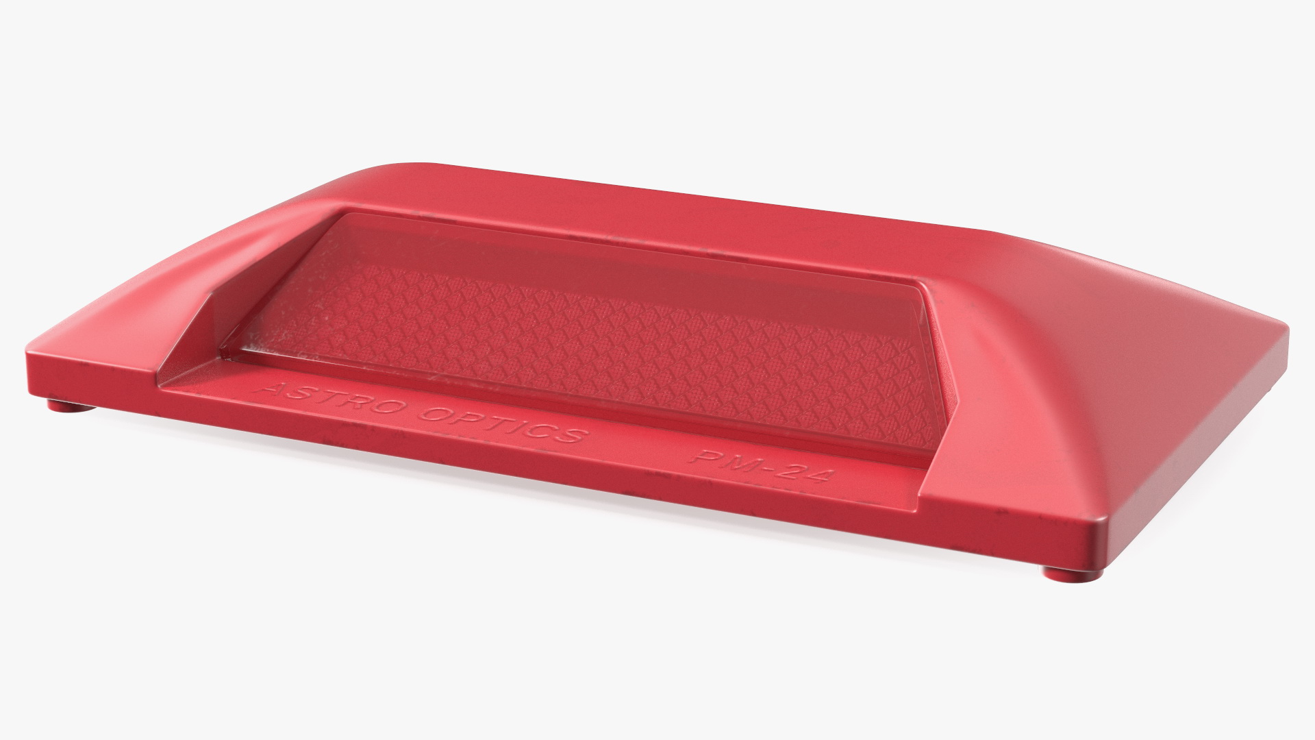 3D model Reflective Road Driveway Marker Red