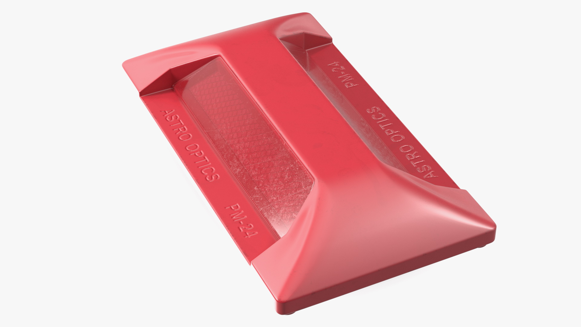 3D model Reflective Road Driveway Marker Red