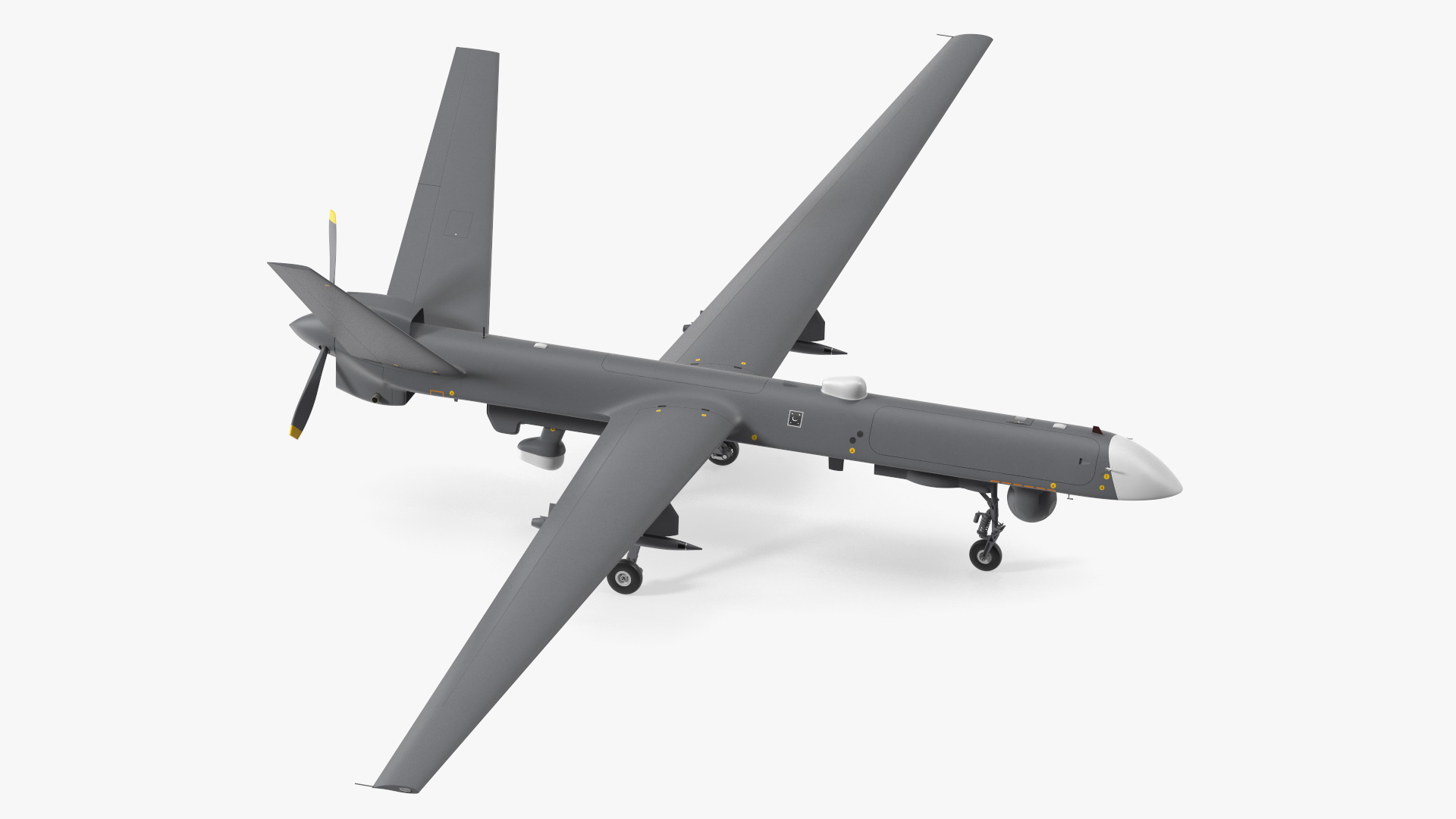 3D Unmanned Combat Aerial Vehicle Armed