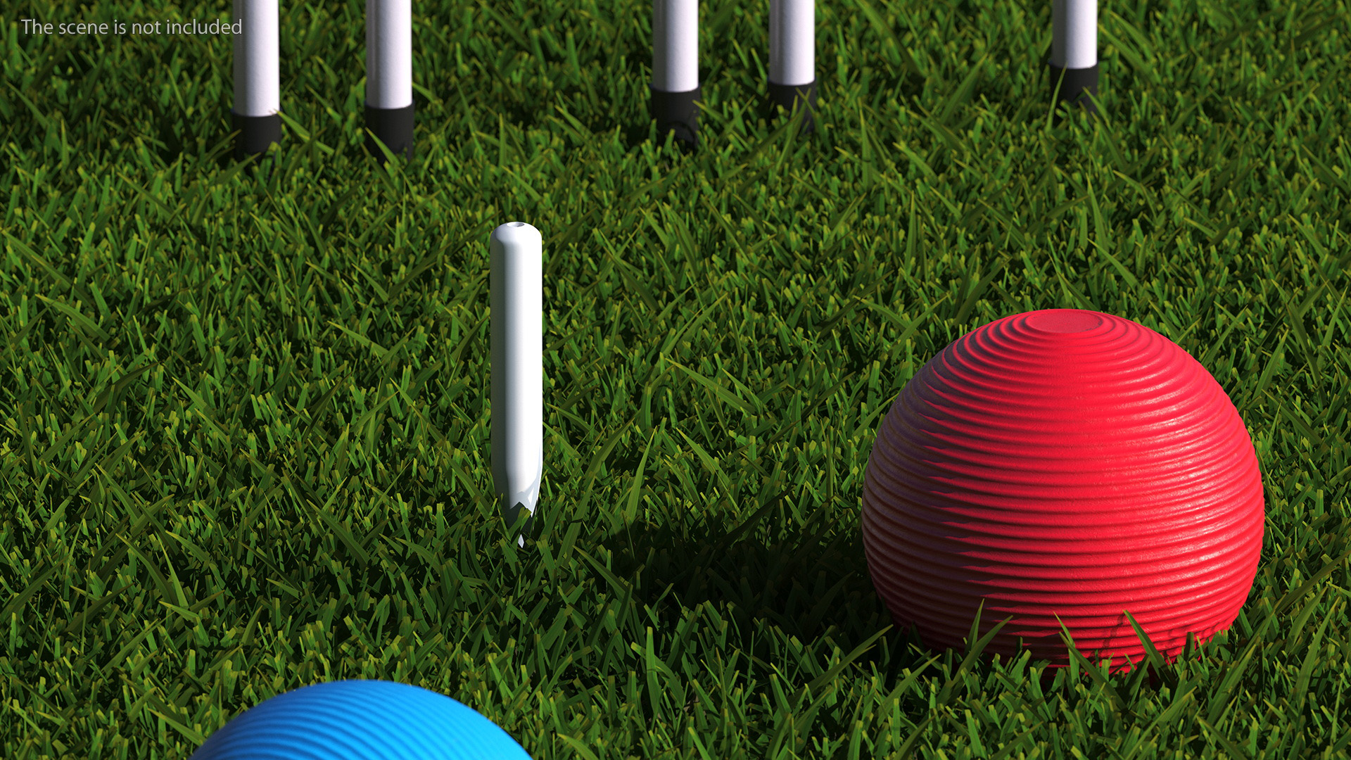 3D Croquet Set
