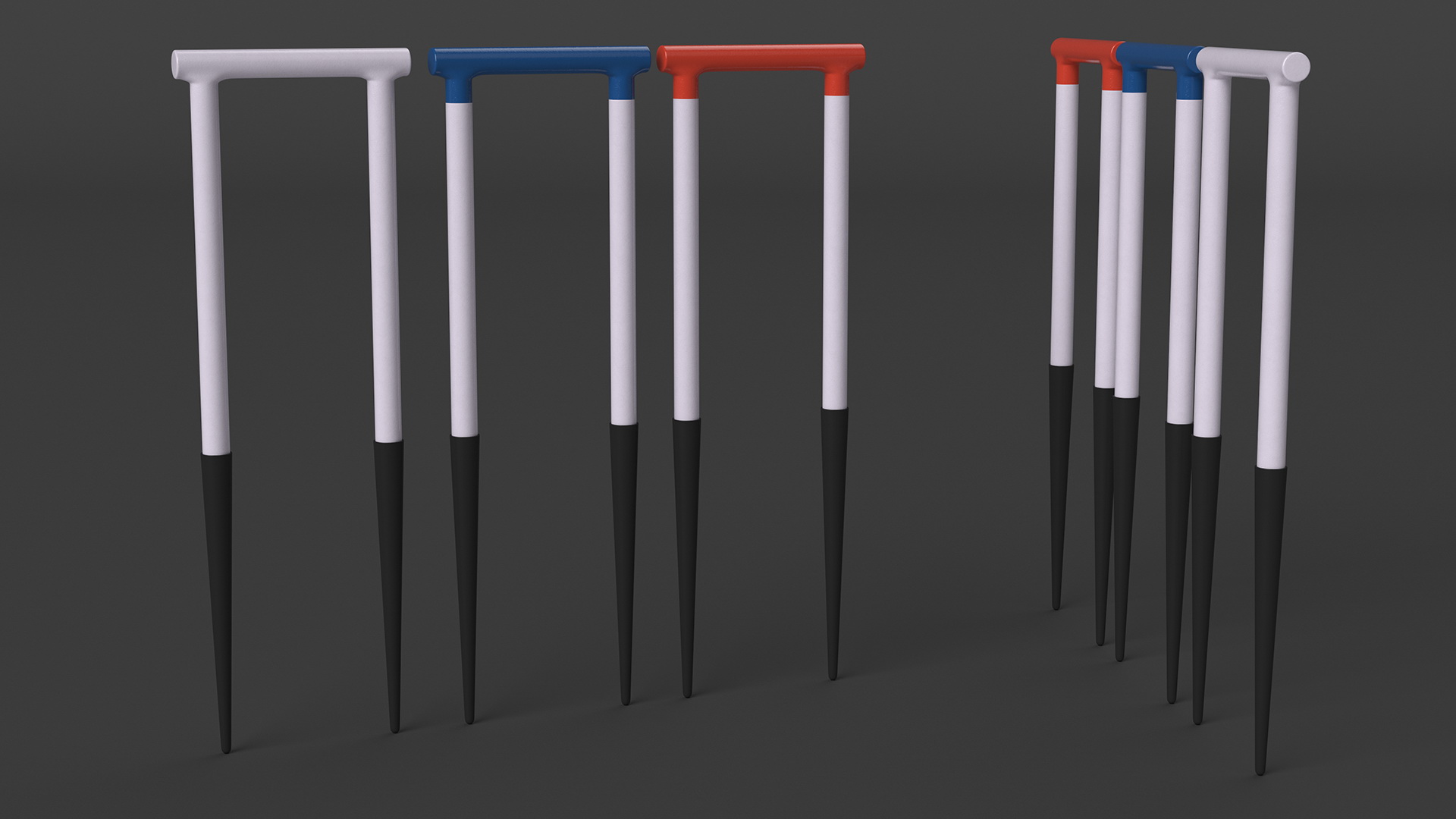 3D Croquet Set