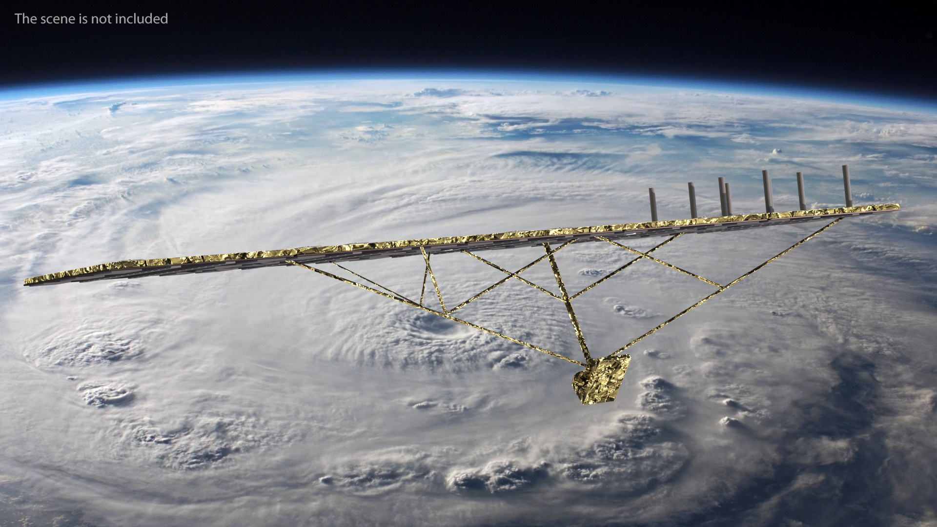 3D PALSAR Radar for ALOS Satellite
