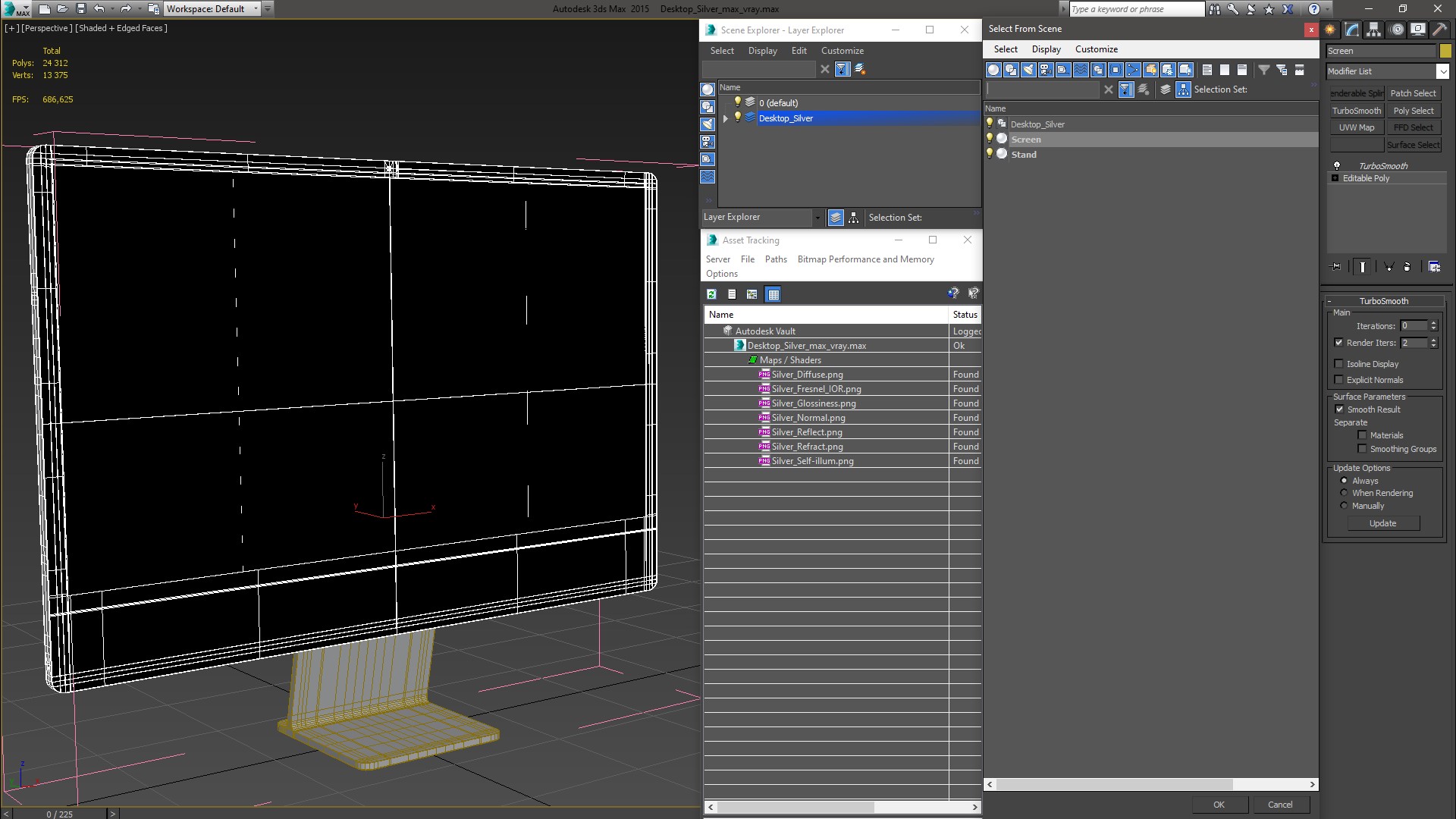 Desktop Silver 3D model